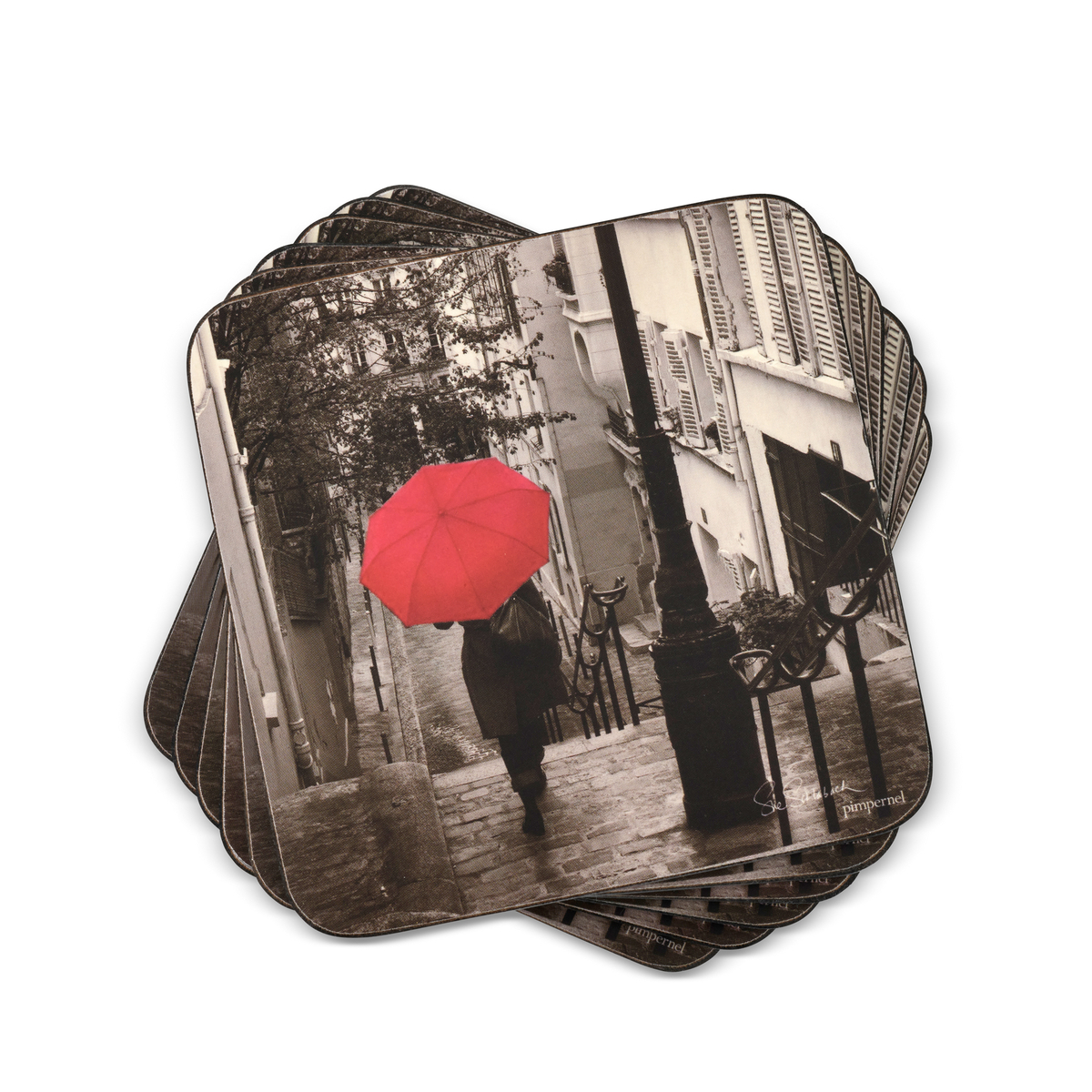 Paris Stroll Coasters Set of 6 image number null
