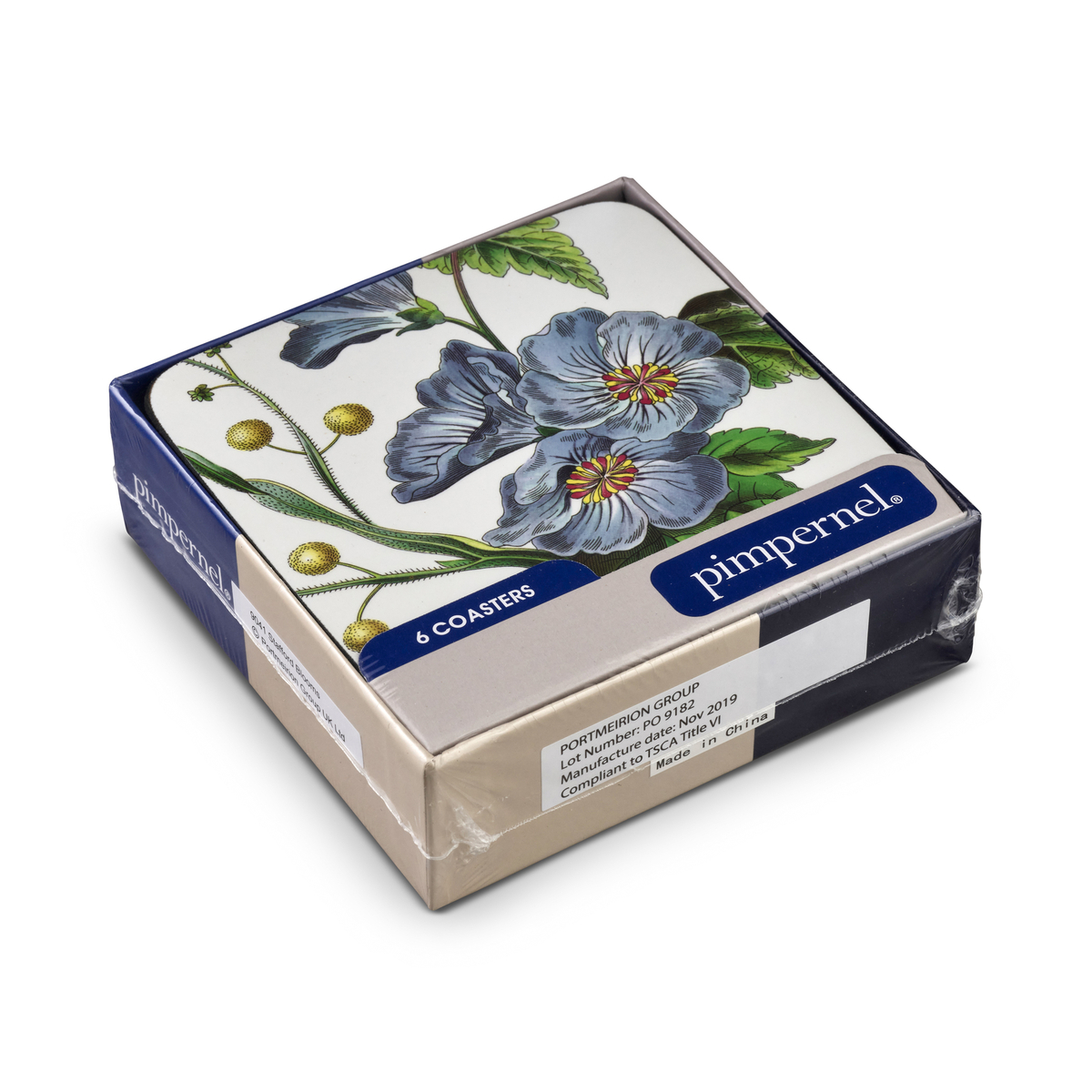 Stafford Blooms Coasters Set of 6 image number null