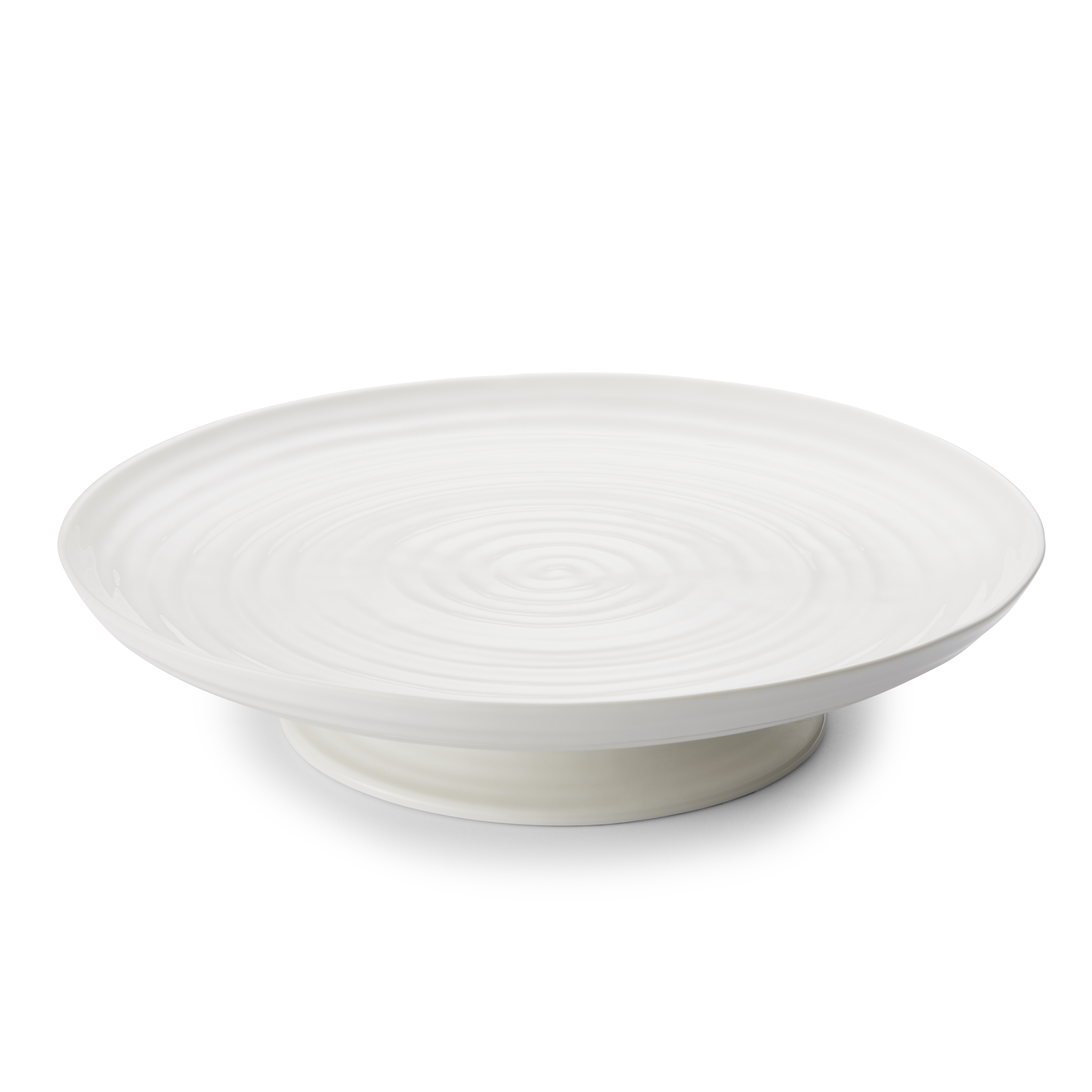 Sophie Conran White Large Footed Cake Plate image number null