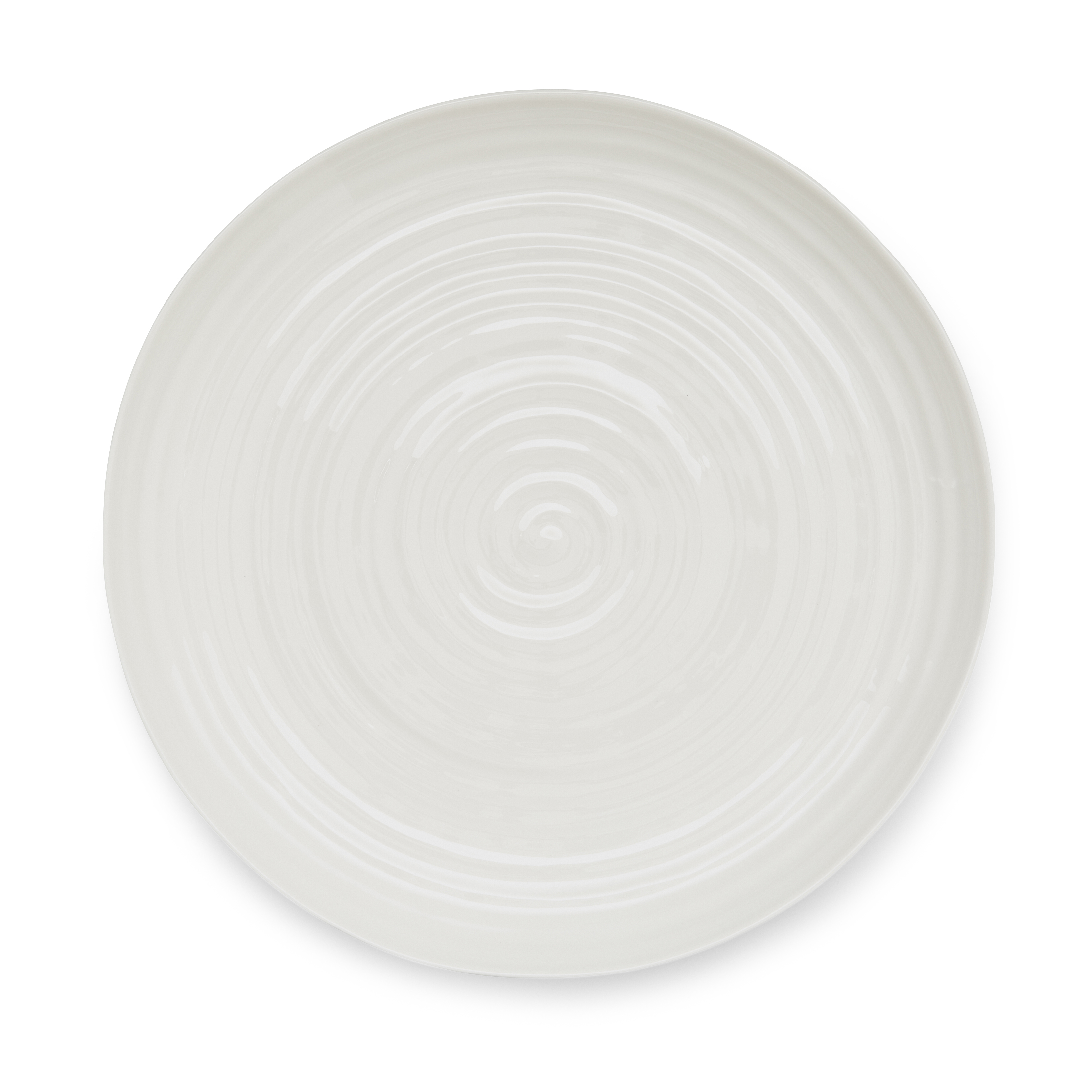 Portmeirion Sophie Conran White Large Footed Cake Plate image number null