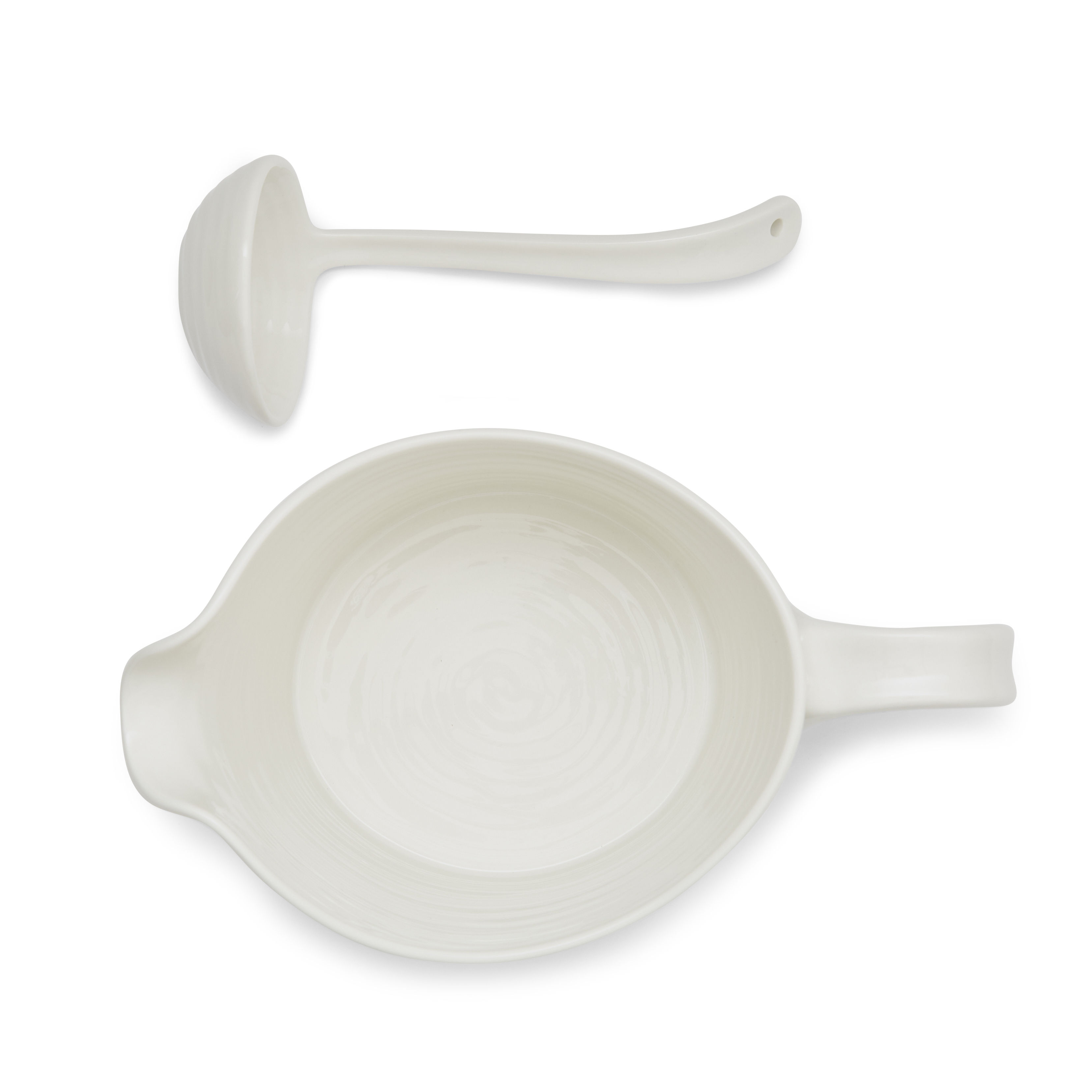 Sophie Conran Sauce Jug & Mini Ladle image number null