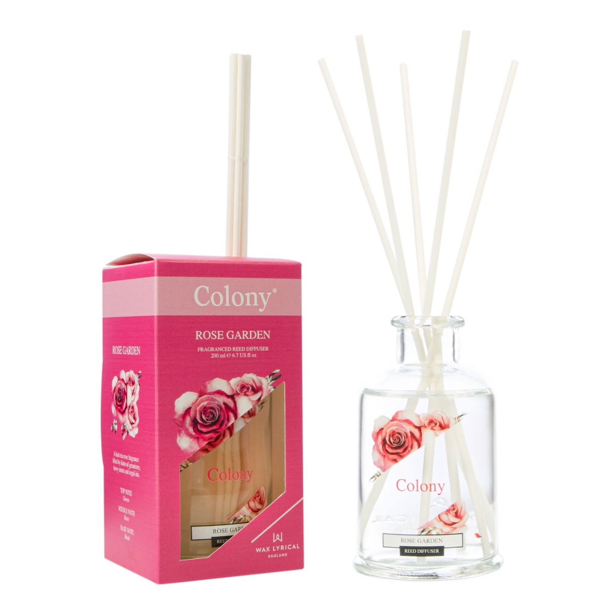 Rose Garden Reed Diffuser image number null
