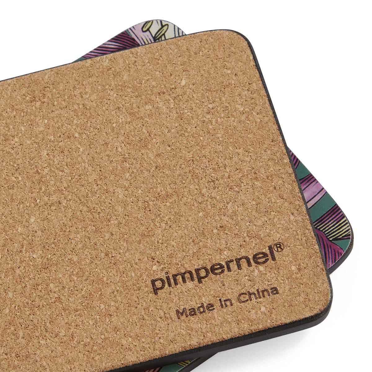 Botanic Garden Flora & Fauna Set of 6 Coasters image number null