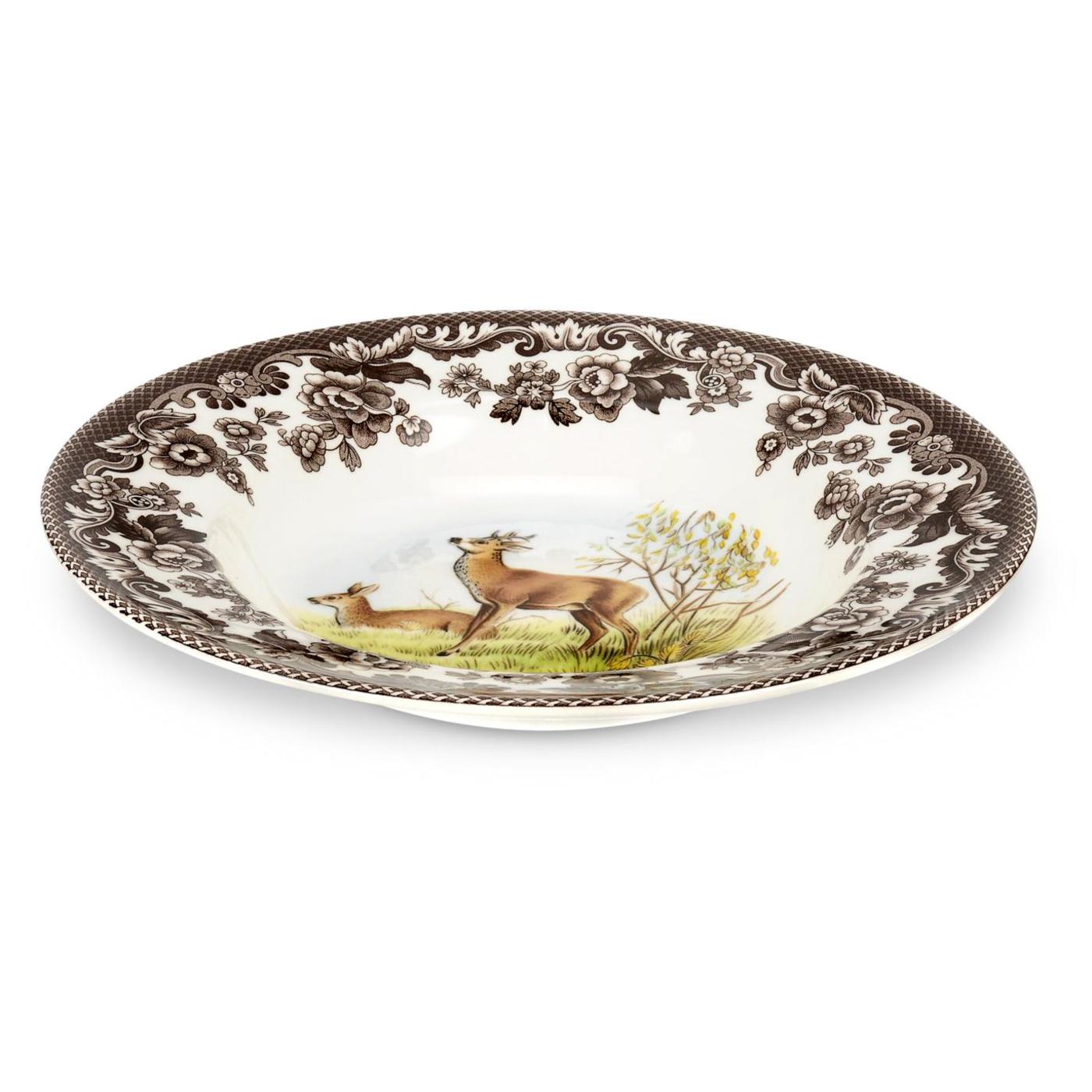 Woodland Soup Plate 9 Inch  (Deer) image number null