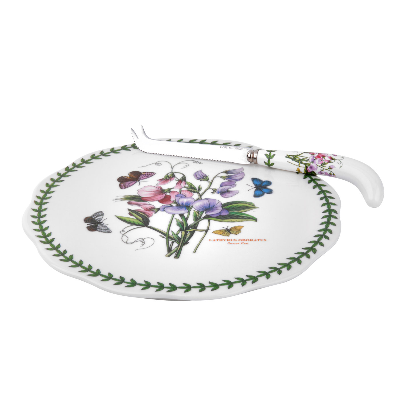 Botanic Garden Cheese Plate with Knife (Sweet Pea) image number null
