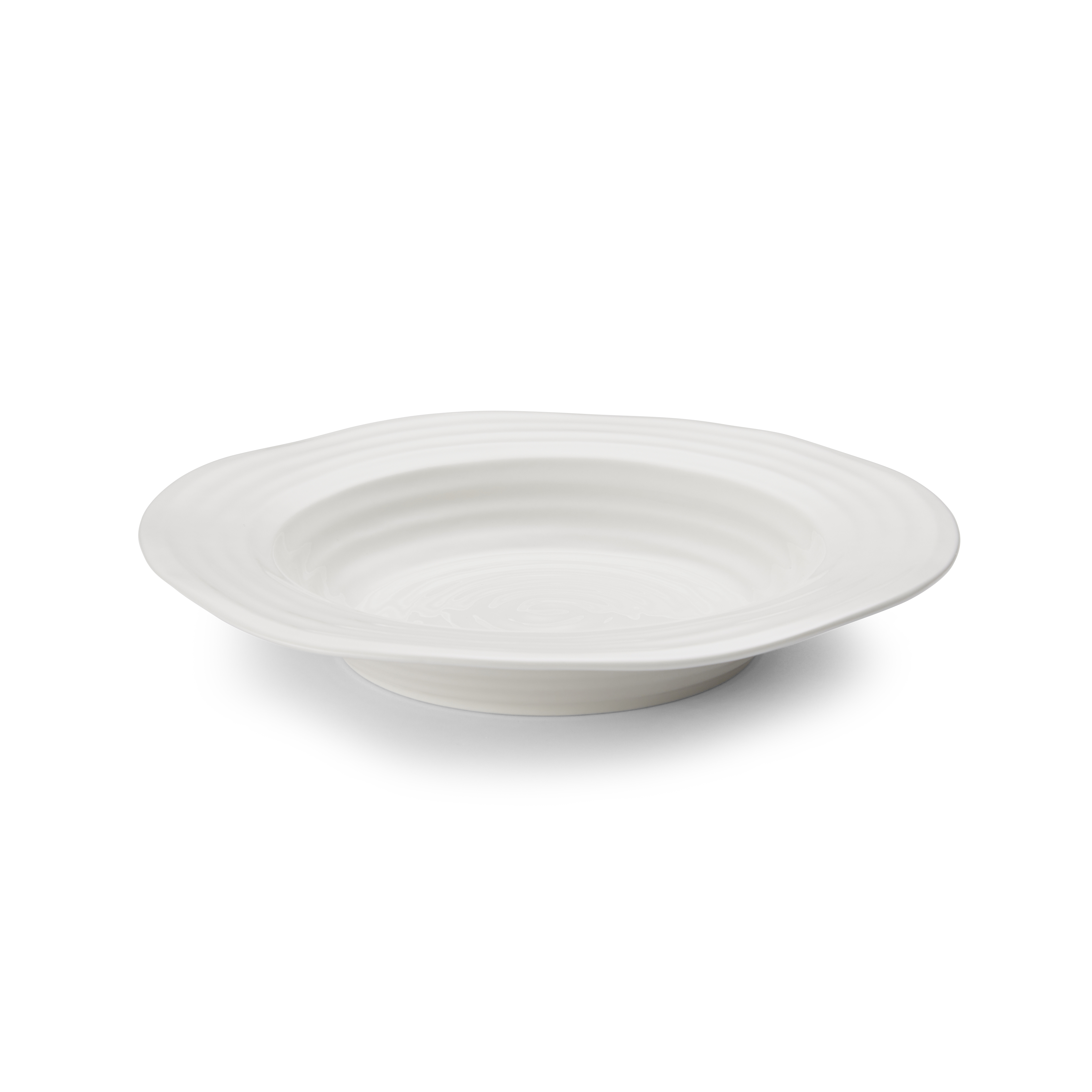 Sophie Conran Rimmed Soup Plate, White image number null