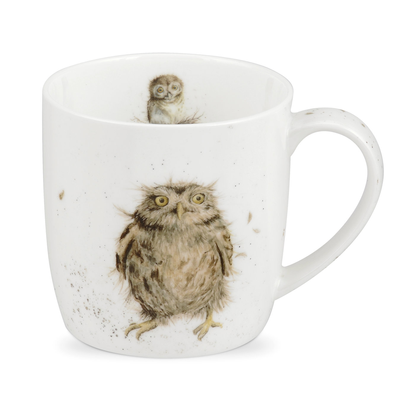 Wrendale Designs What a Hoot 14 fl.oz. Mug, Owl image number null