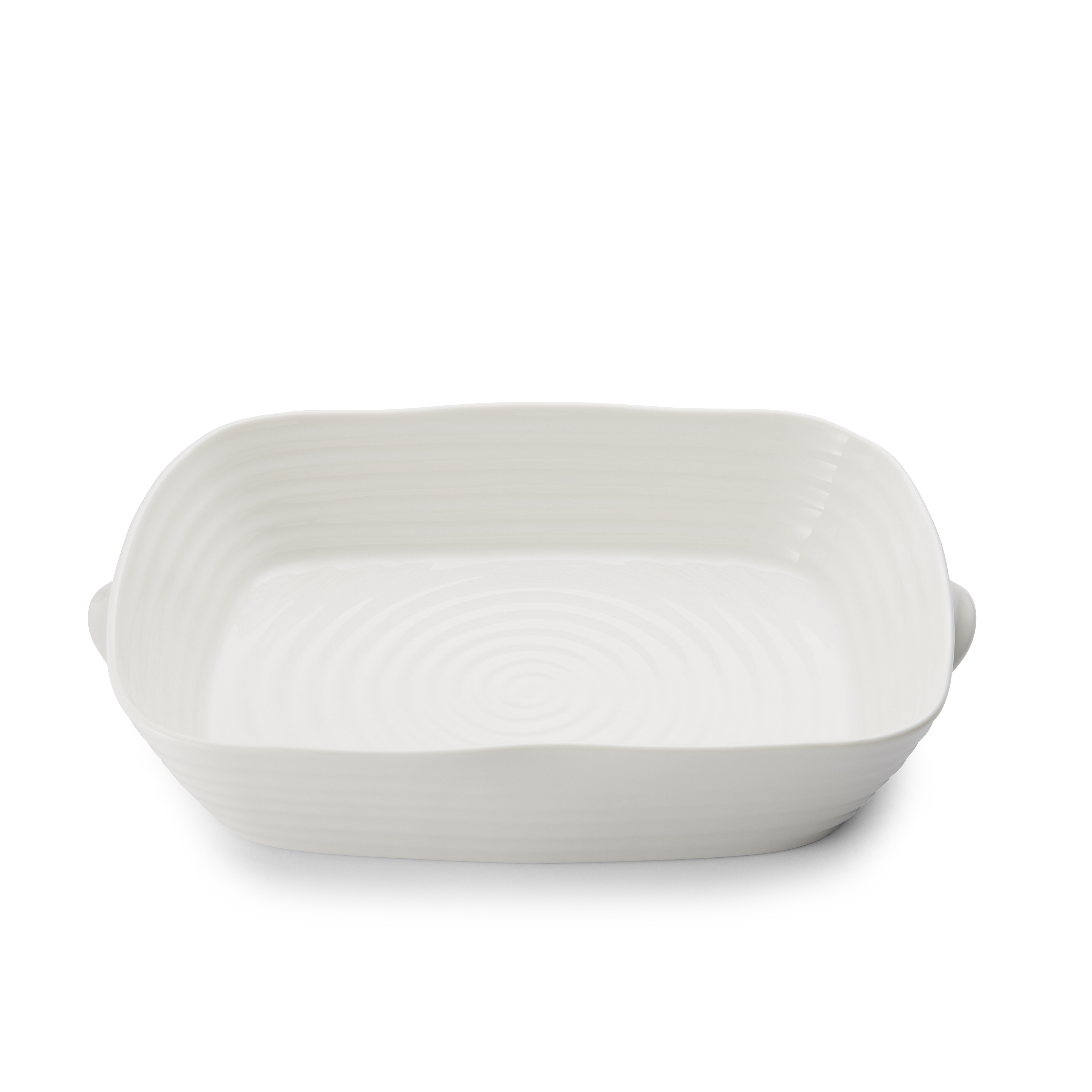 Sophie Conran White Medium Handled Rectangular Roasting Dish image number null