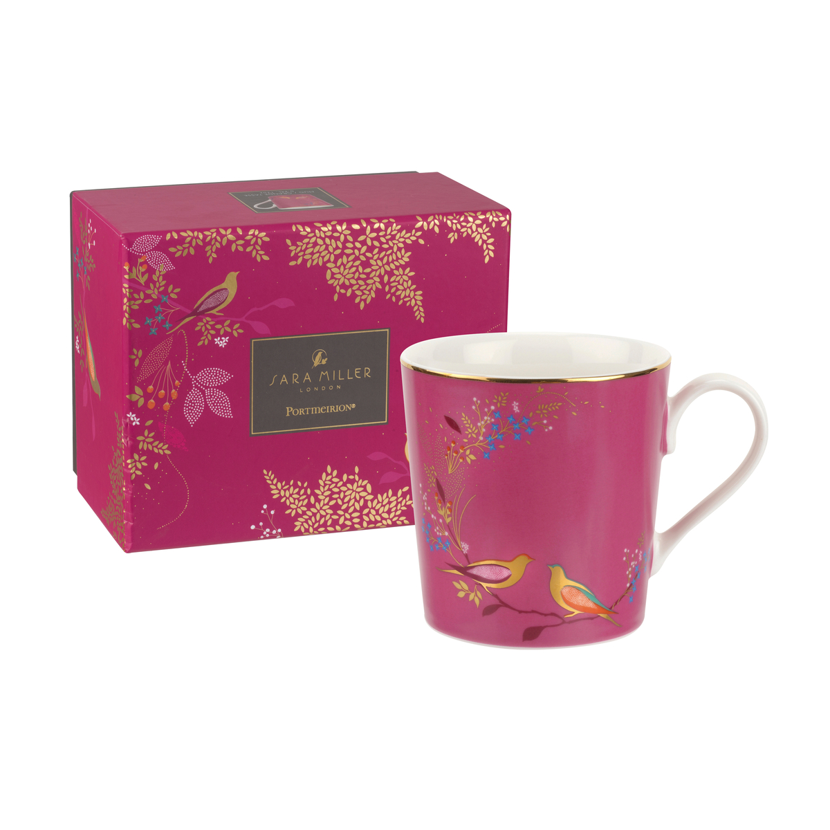 Sara Miller Chelsea Mug Pink image number null