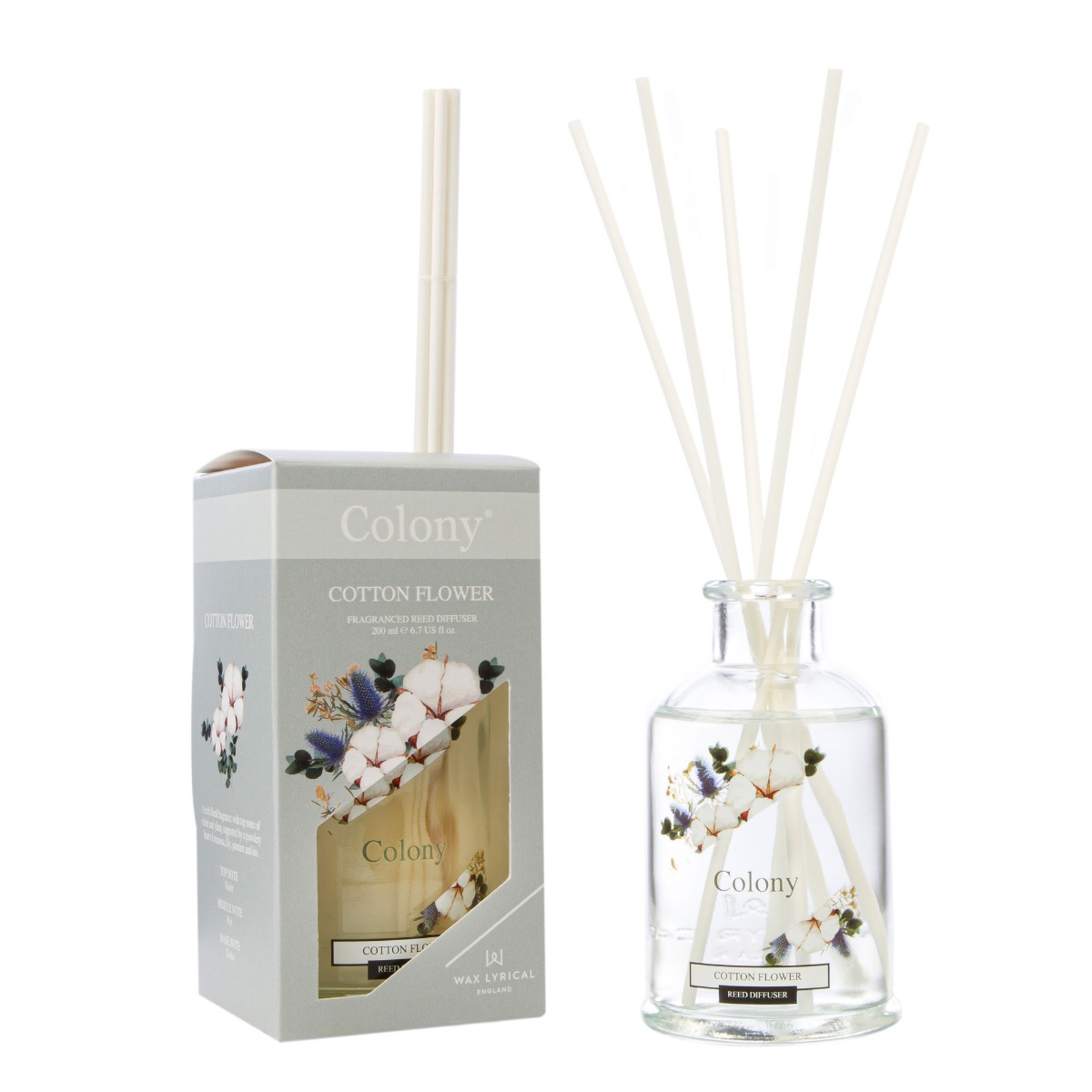 Cotton Flower Reed Diffuser image number null