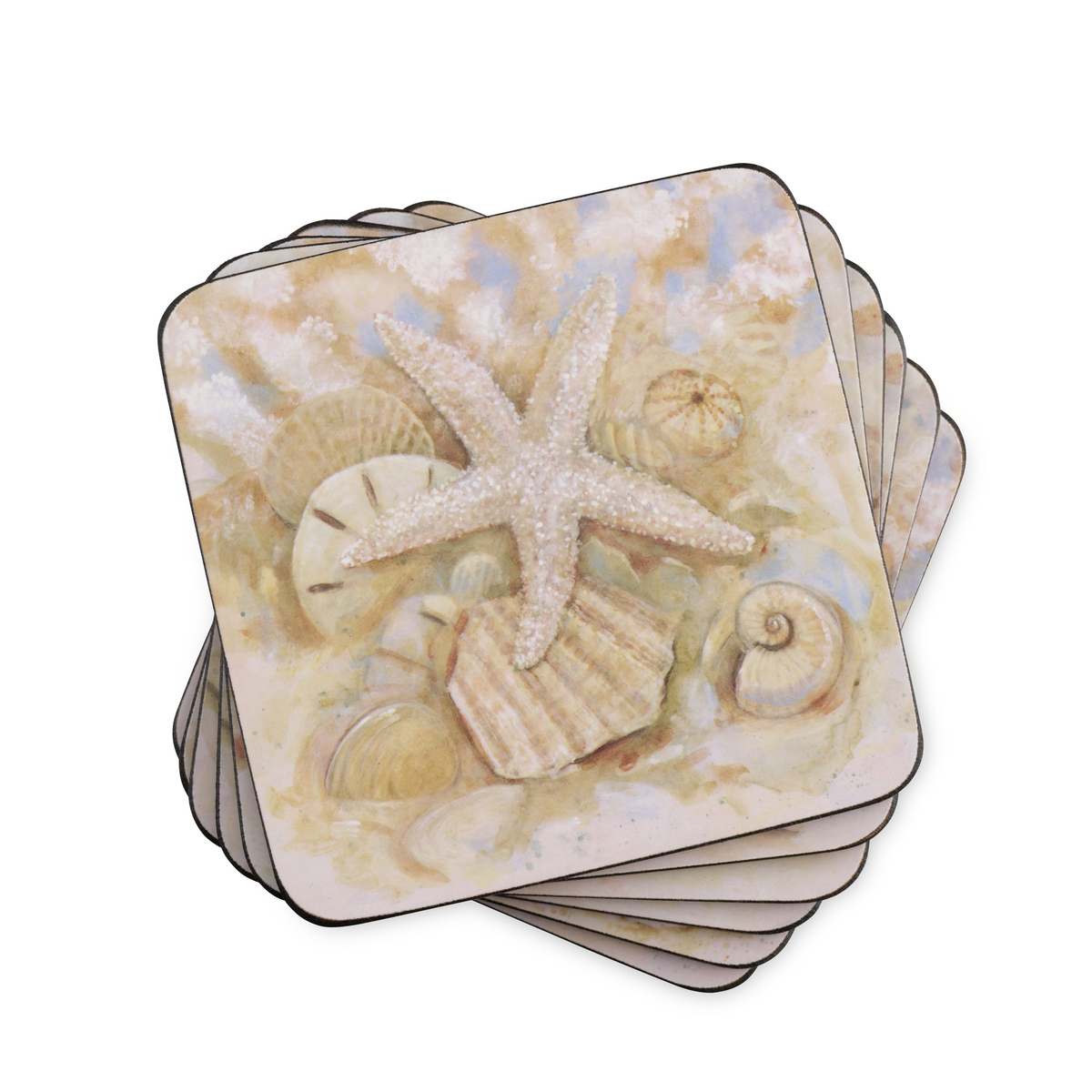 Beach Prize Coasters Set of 6 image number null