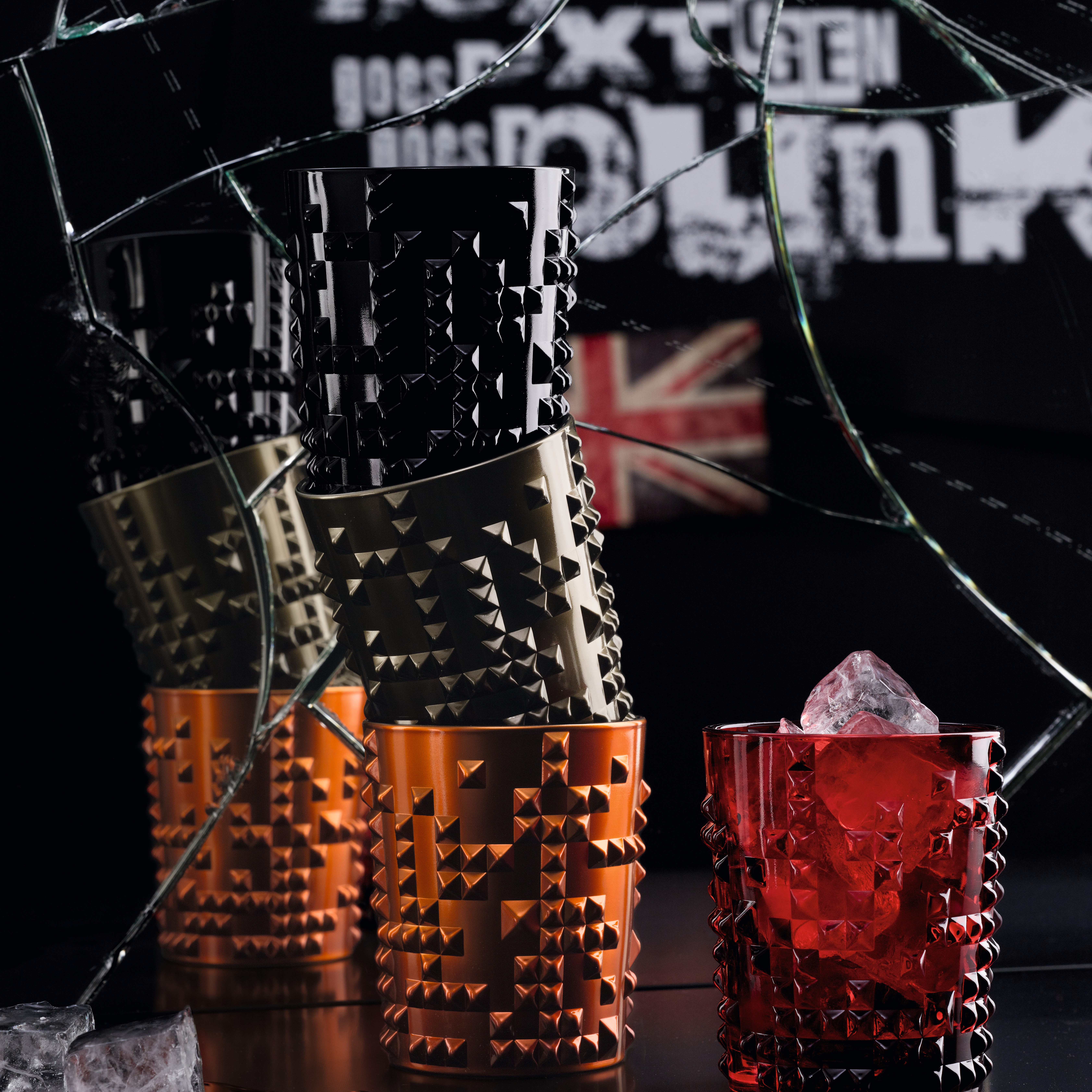Punk Tumbler Gun Metal image number null