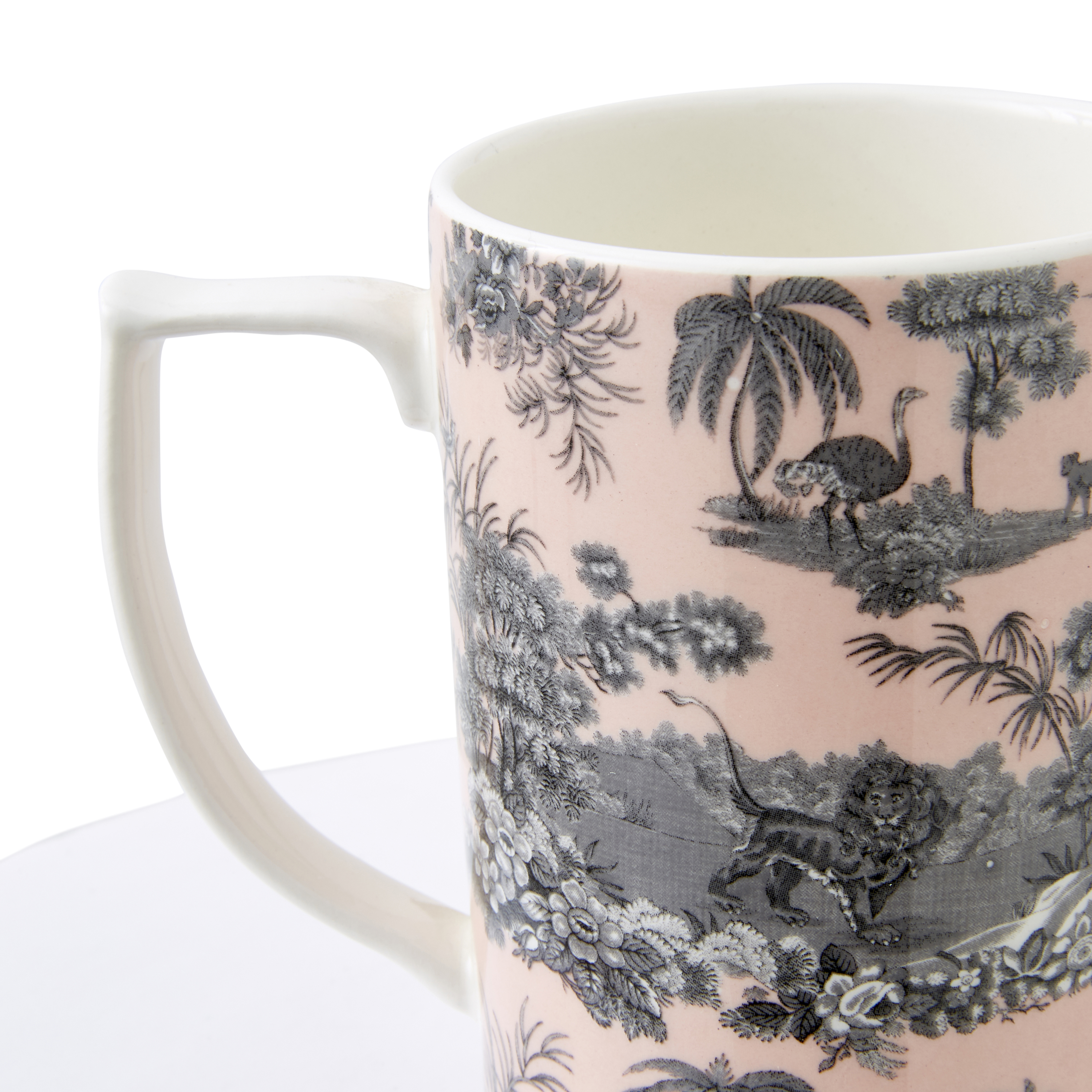 Zoological Gardens Mug Pink image number null