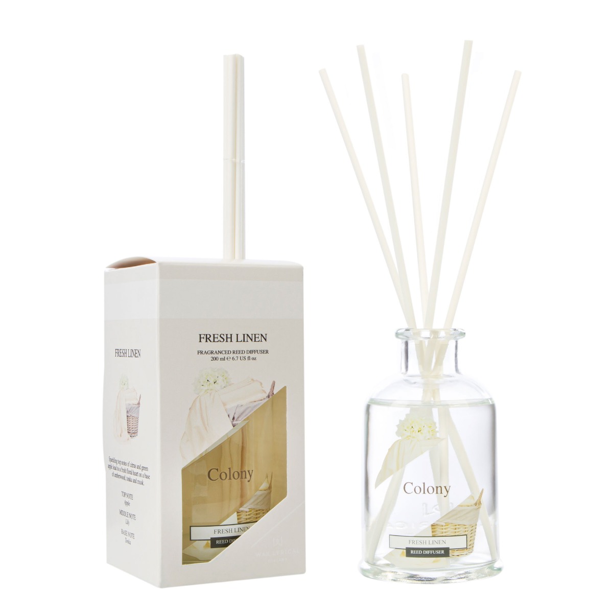 Fresh Linen Reed Diffuser image number null