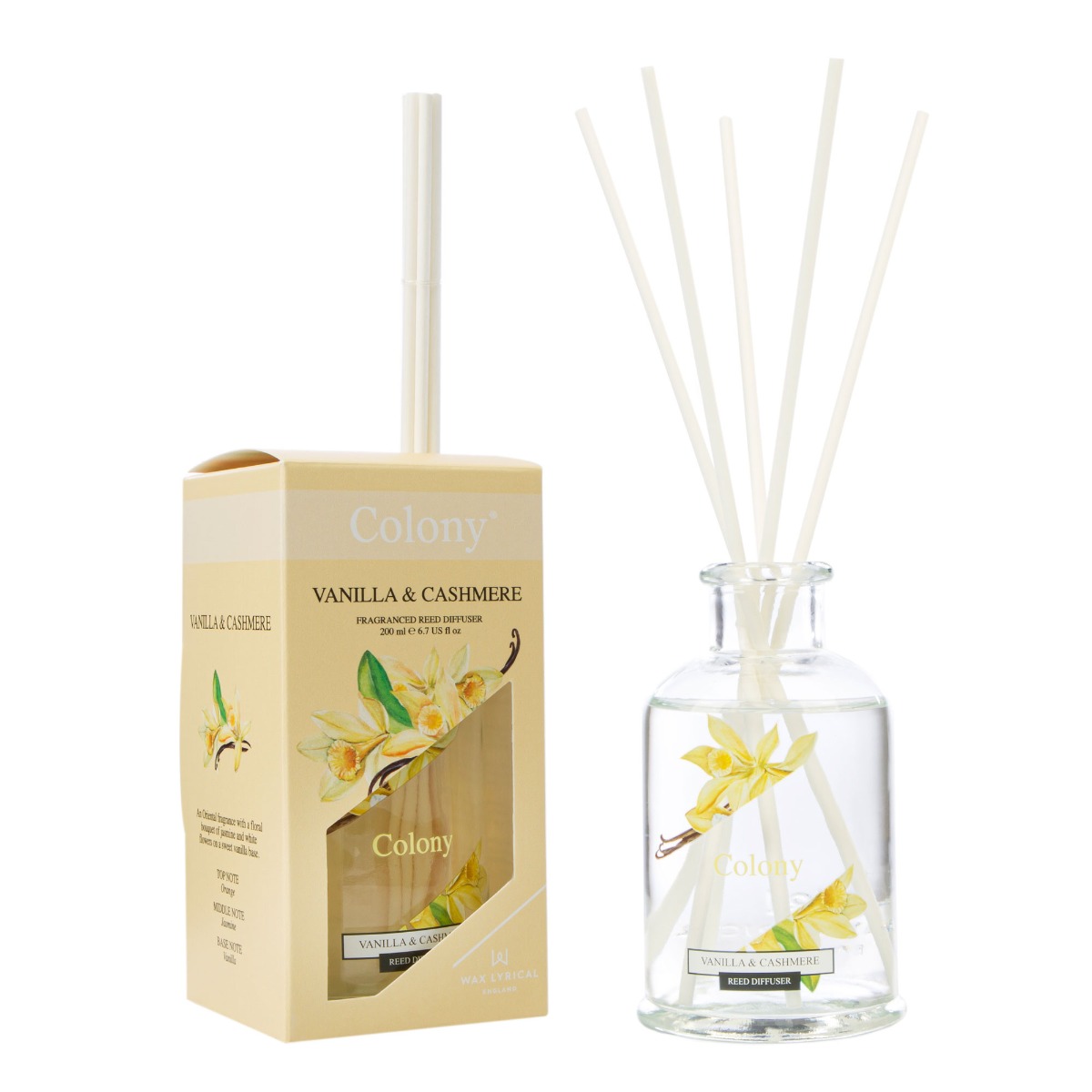 Vanilla & Cashmere Reed Diffuser image number null