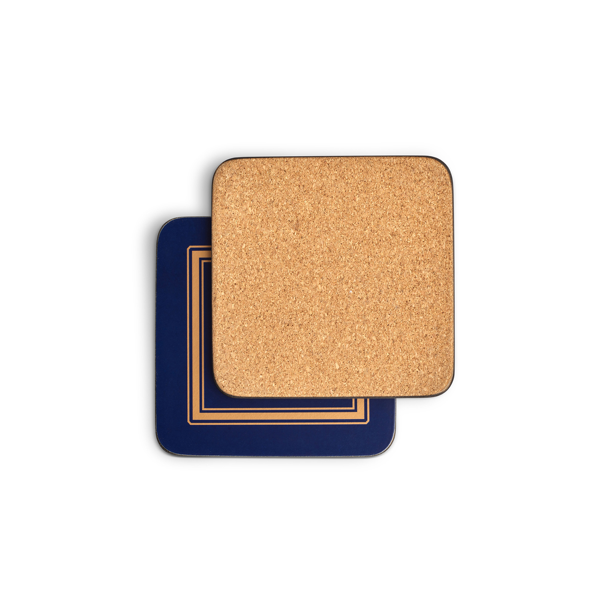 Classic Midnight Blue Coasters Set of 6 image number null