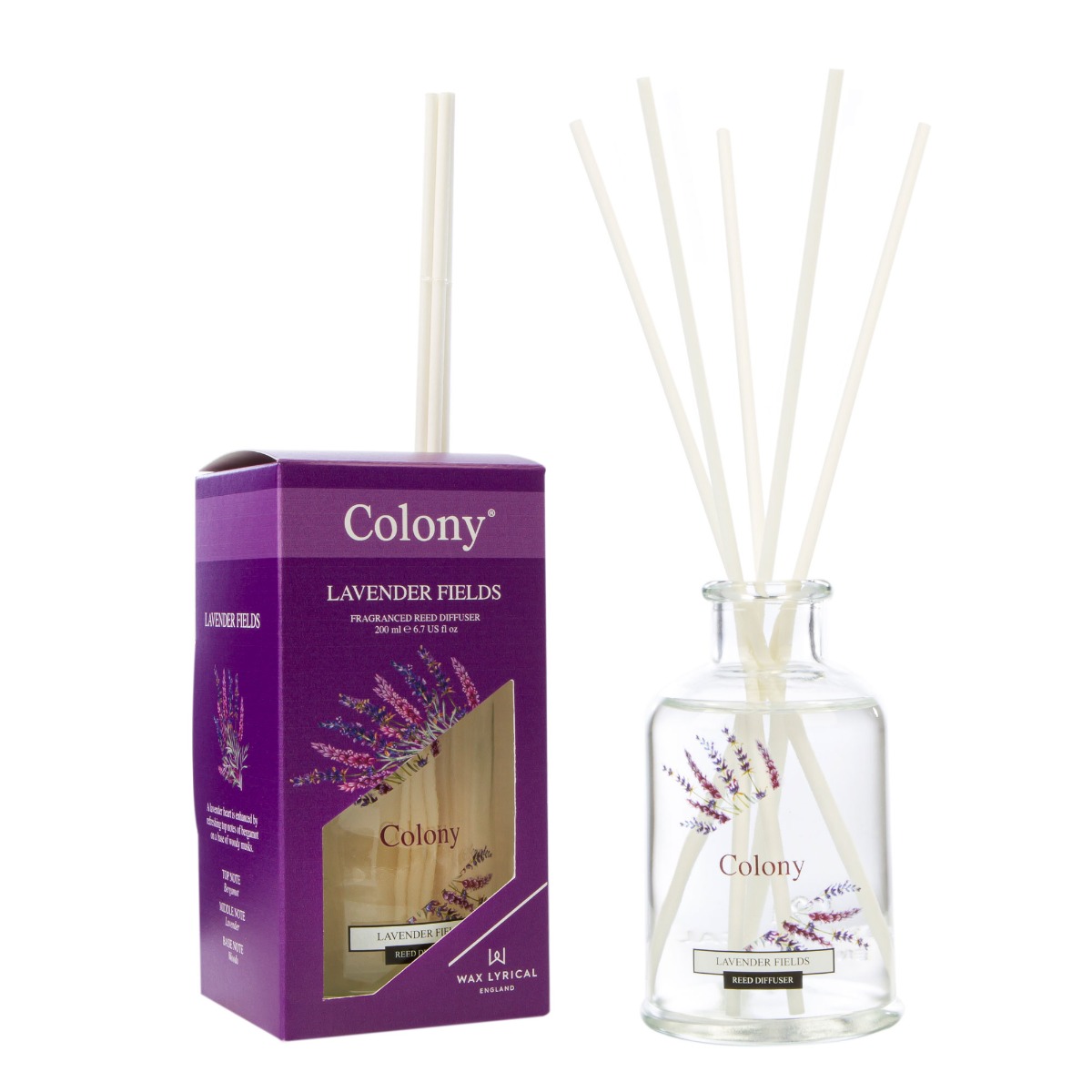 Lavender Fields Reed Diffuser image number null