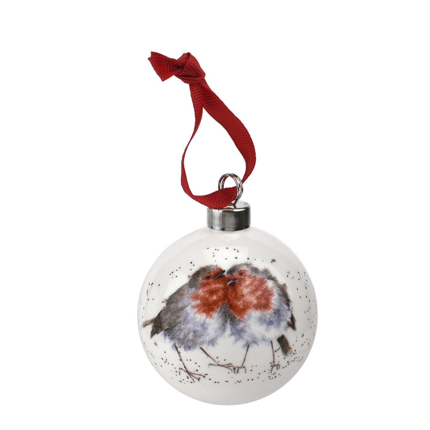 Wrendale Designs Snuggled Together Bauble image number null