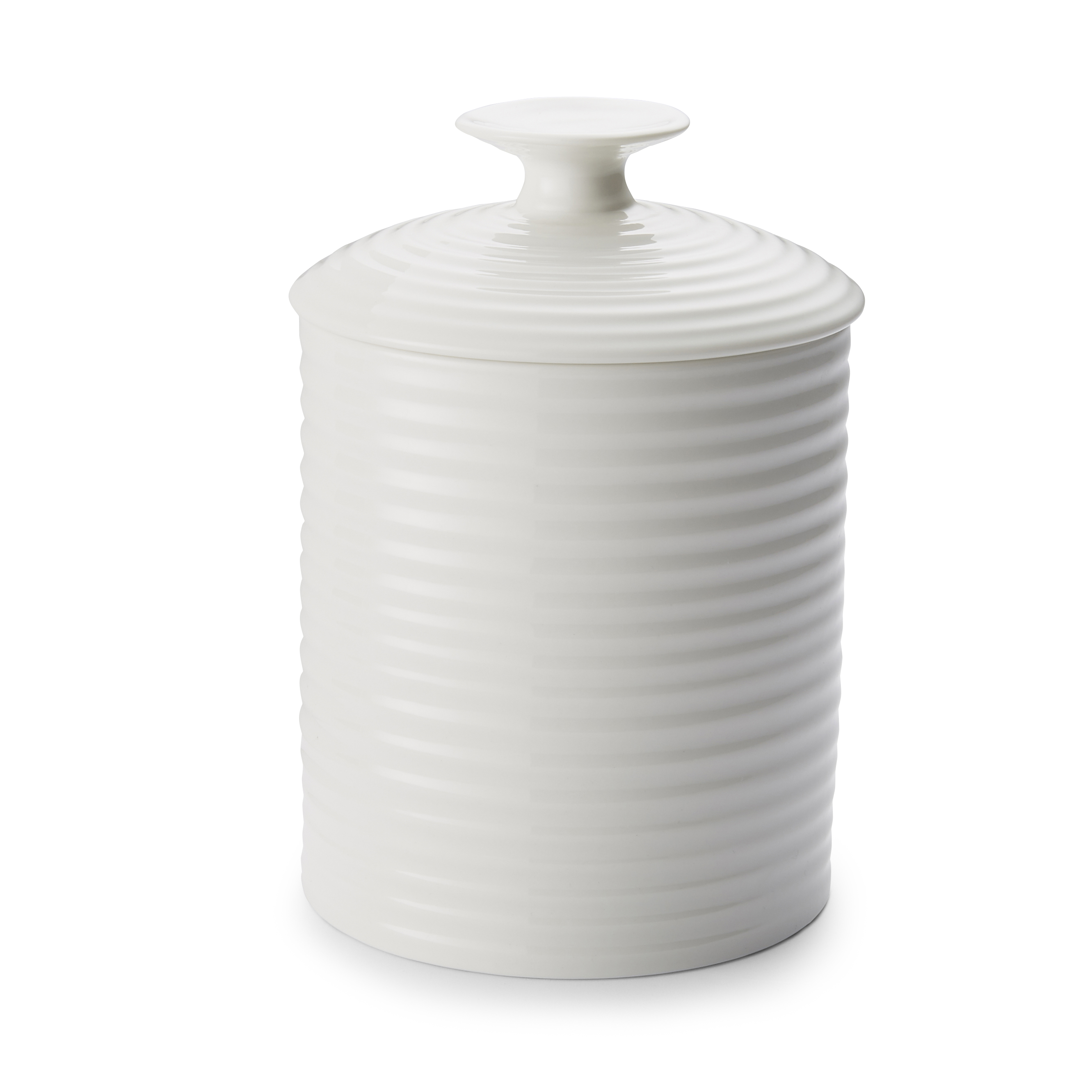 Portmeirion Sophie Conran White Medium Canister image number null