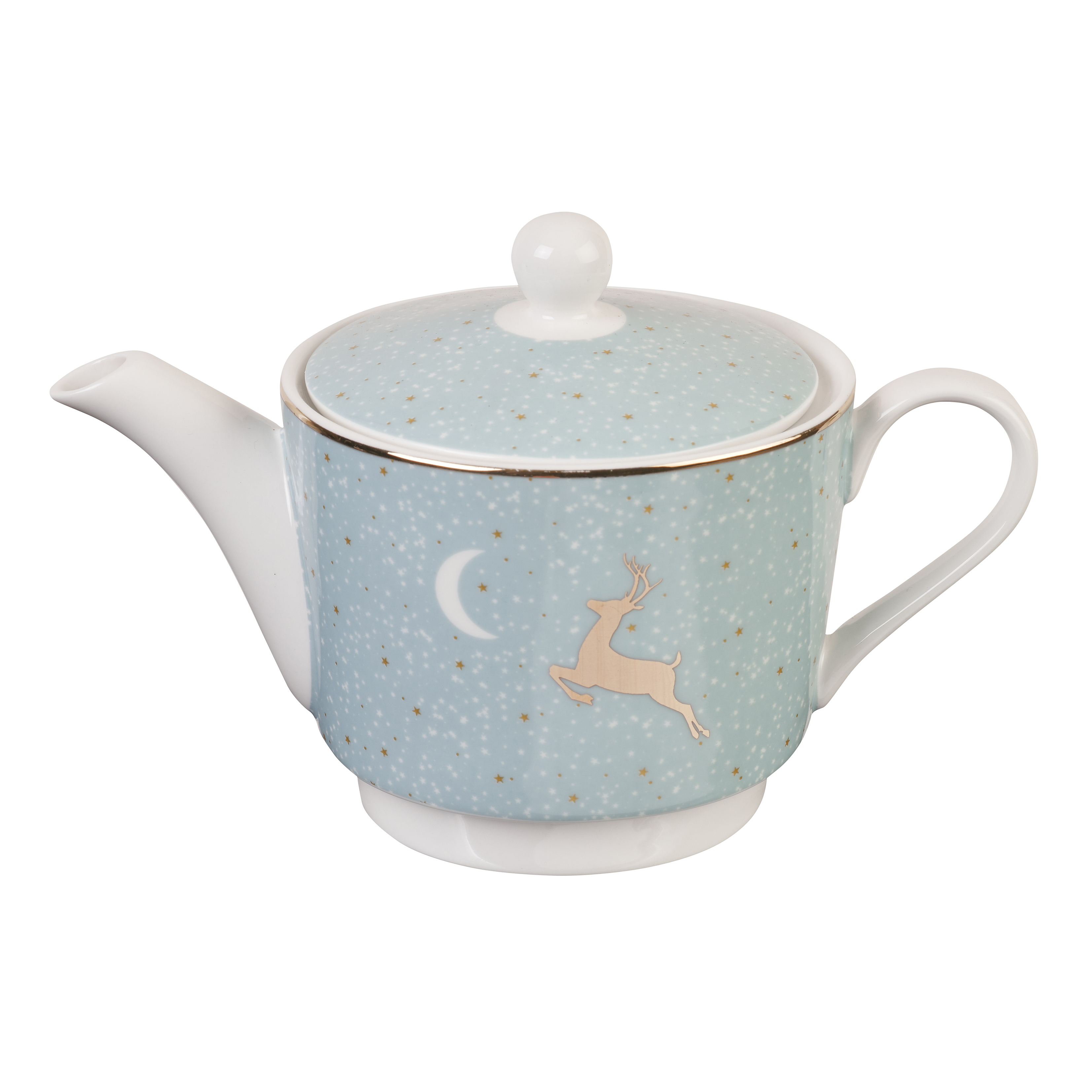 Sara Miller London for Portmeirion Frosted Pines Tea For One image number null