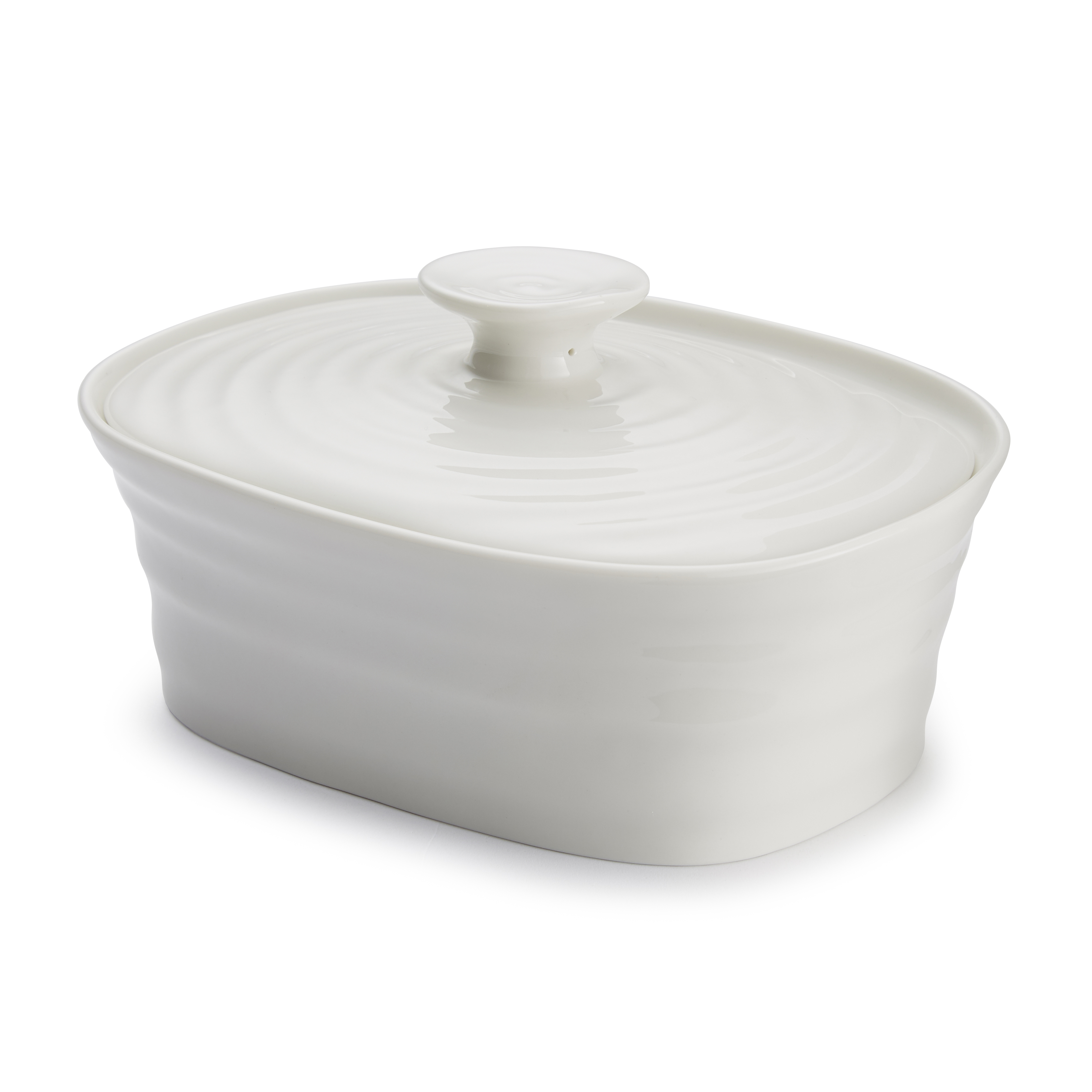 Sophie Conran White Covered Butter image number null