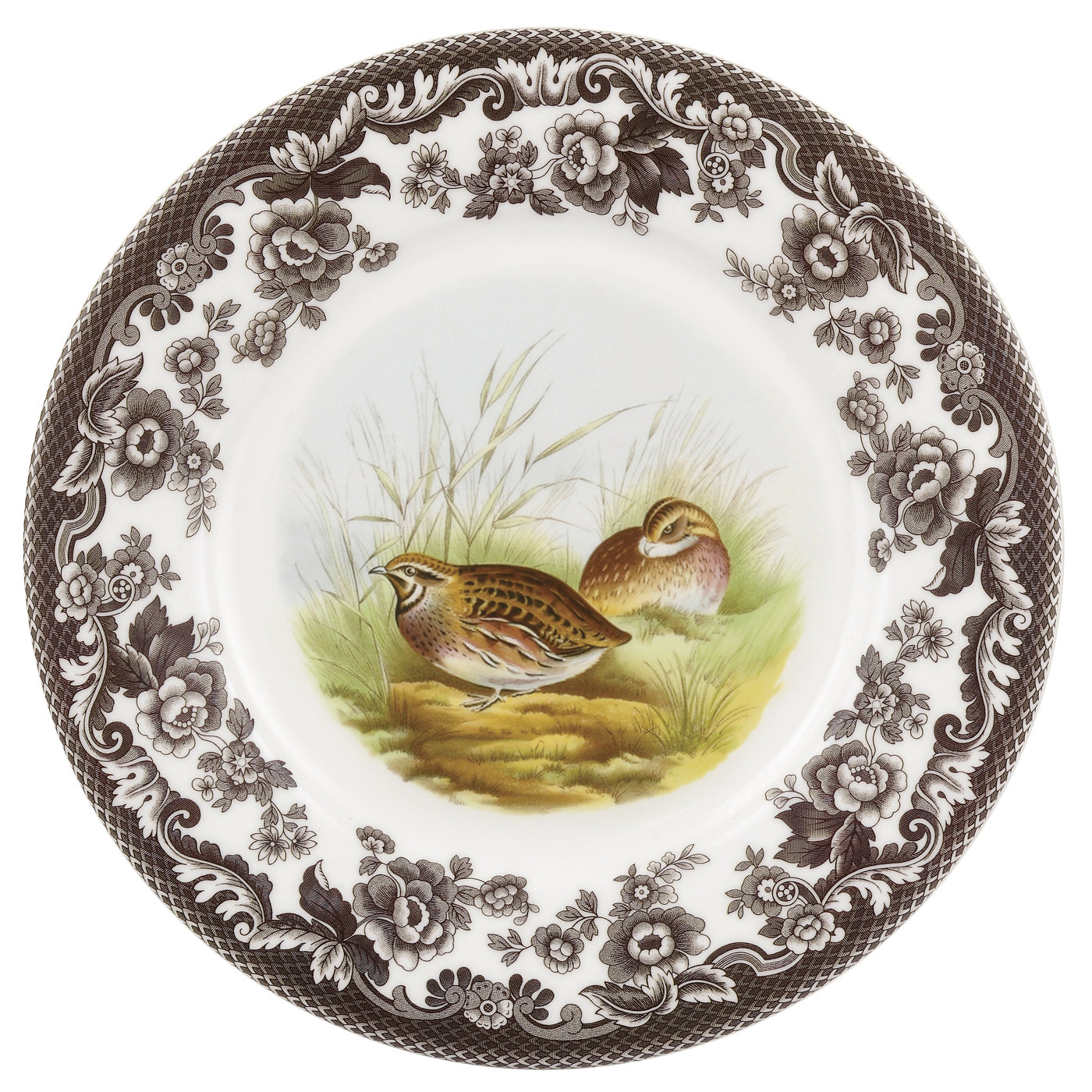 Woodland  Luncheon Plate 9 Inch (Quail) image number null