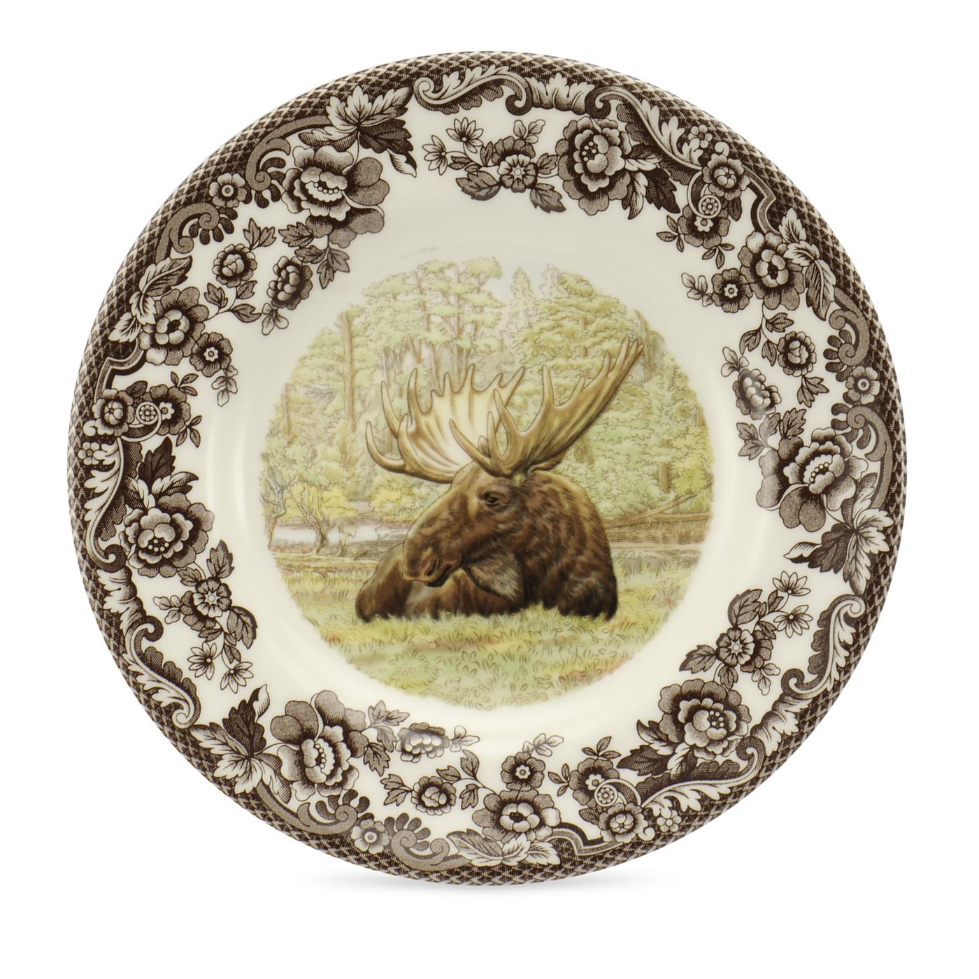 Woodland Bread and Butter Plate 6 Inch (Moose) image number null