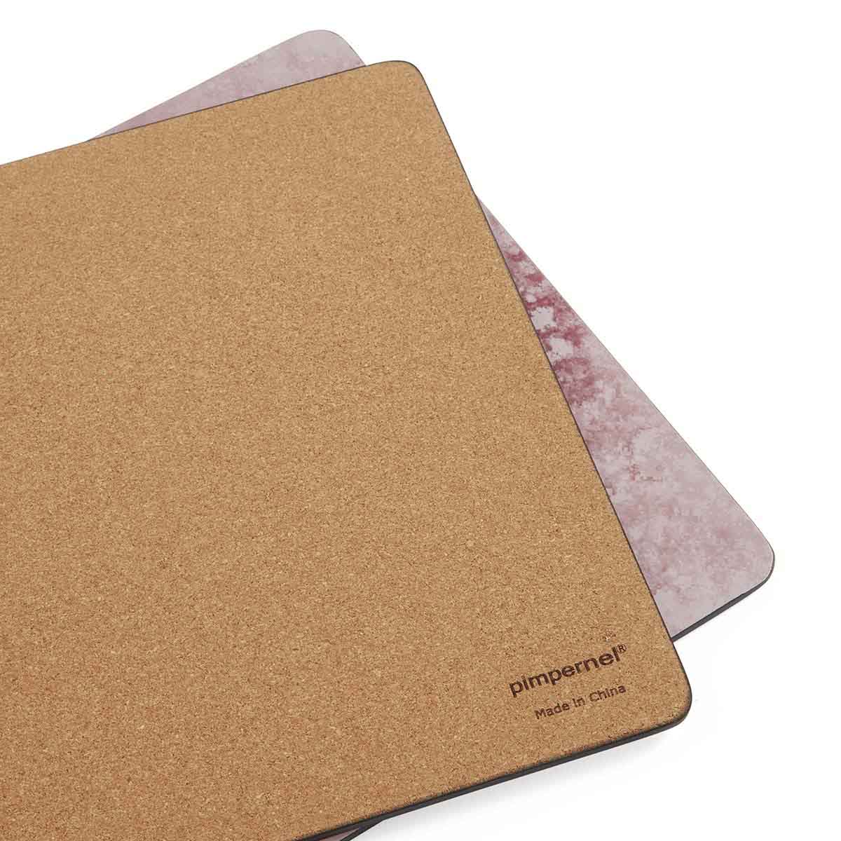 Portmeirion Minerals Rose Quartz Set of 4 Large Placemats image number null