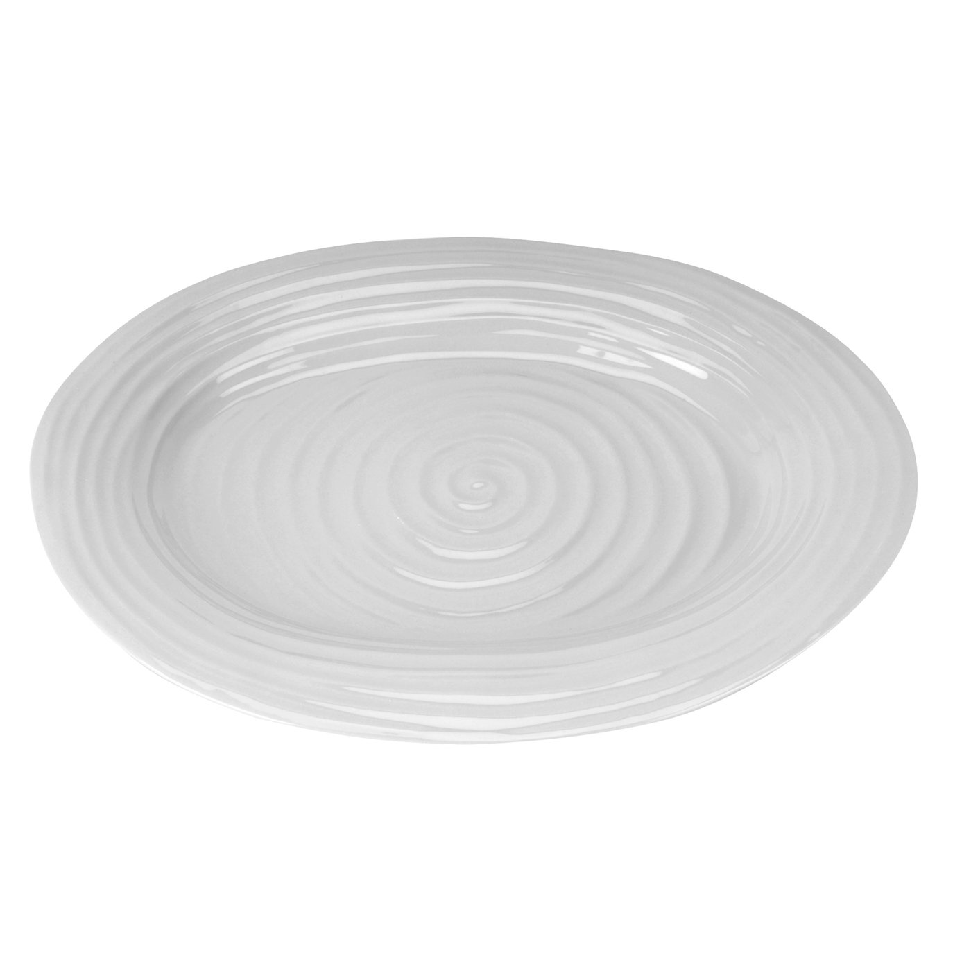 Portmeirion Sophie Conran Grey Large Oval Platter image number null