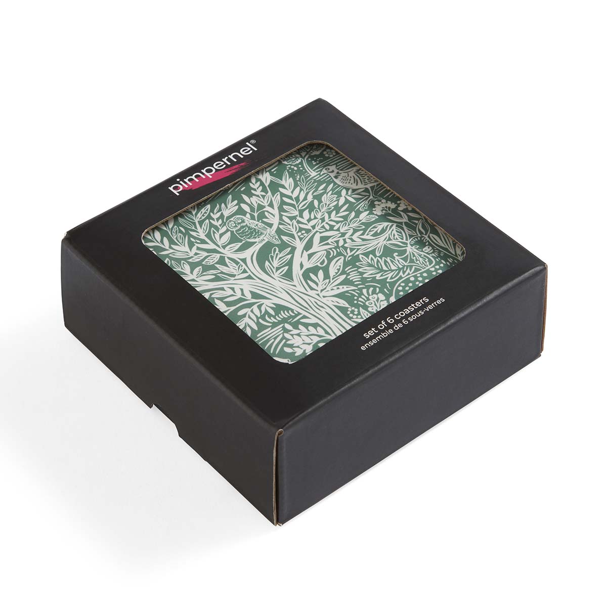 Tapestry Sage Set of 6 Coasters image number null