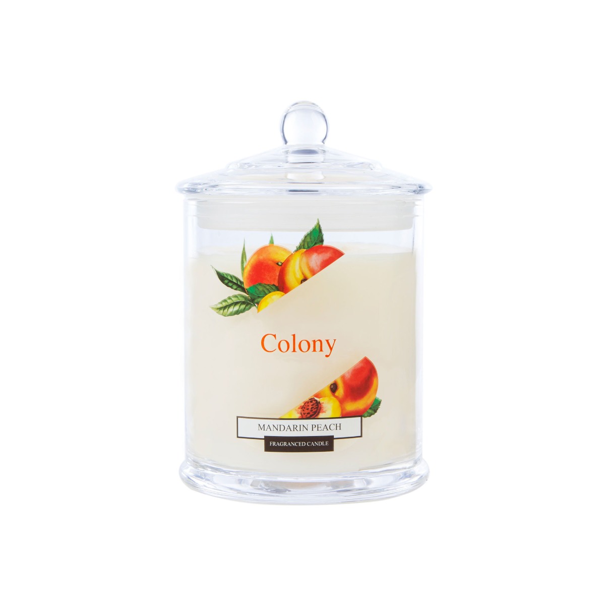 Mandarin Peach Candle Jar image number null