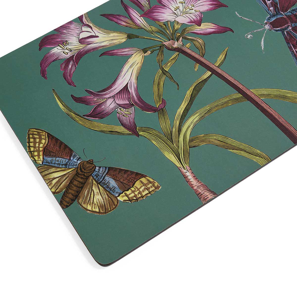 Botanic Garden Flora & Fauna Set of 4 Large Placemats image number null