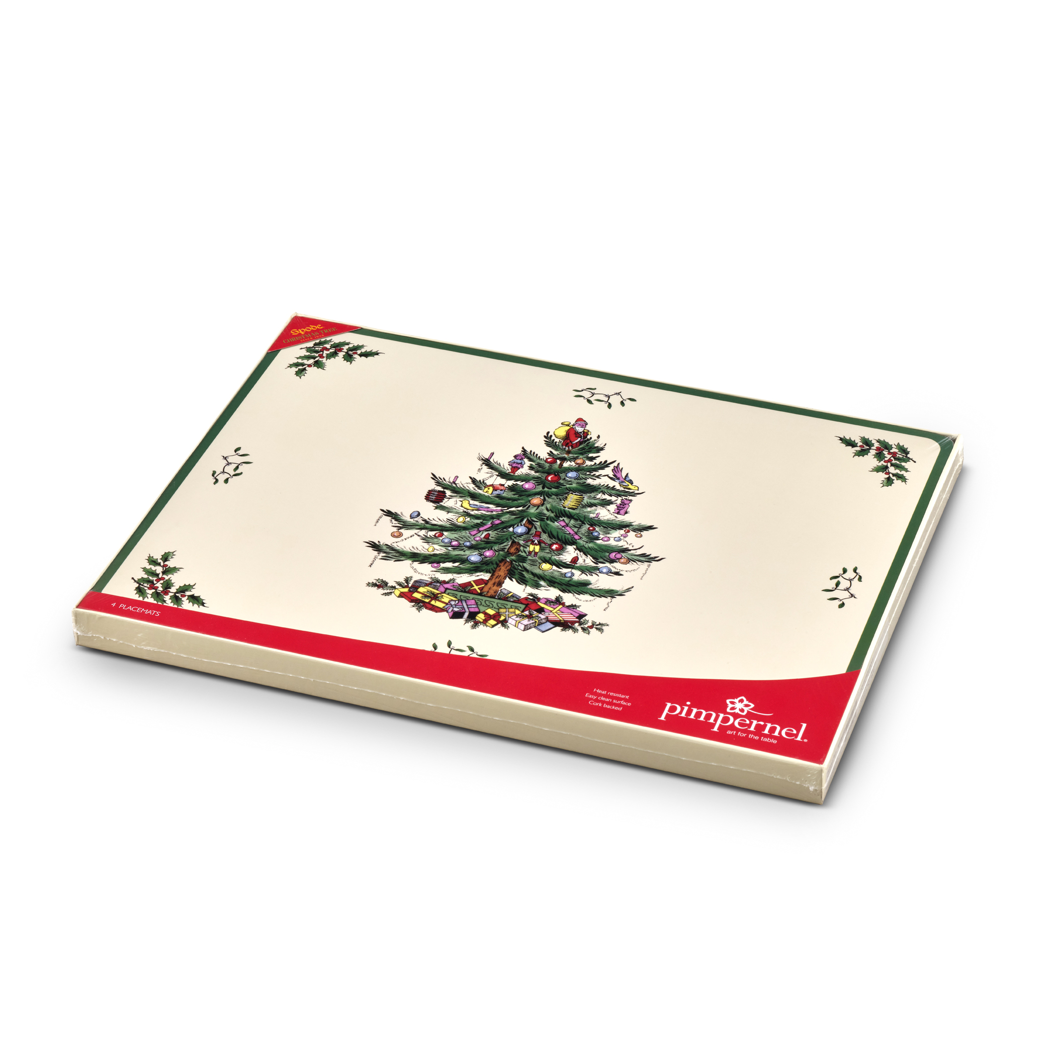 Christmas Tree Set of 4 Placemats image number null