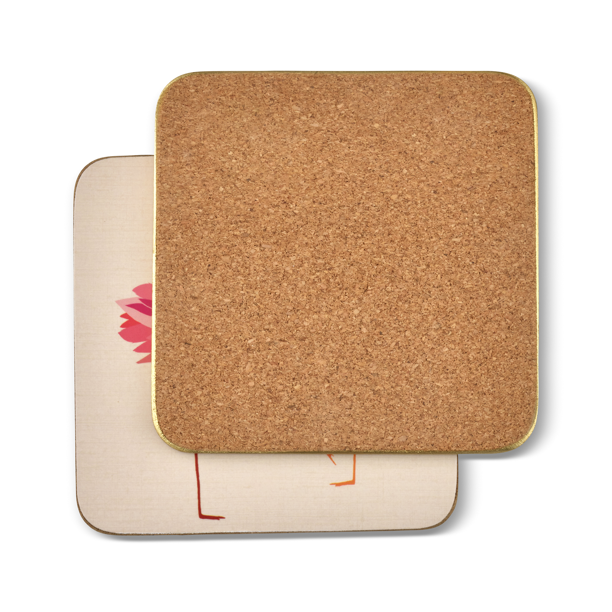 Sara Miller London The Flamingo Coasters Set of 6 image number null