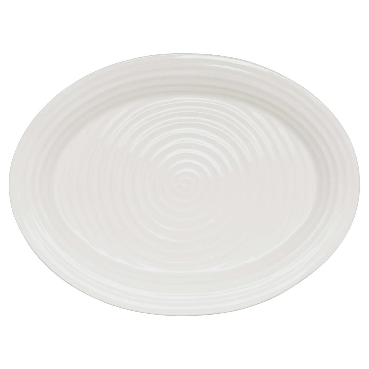 Sophie Conran White Oval Turkey Platter image number null