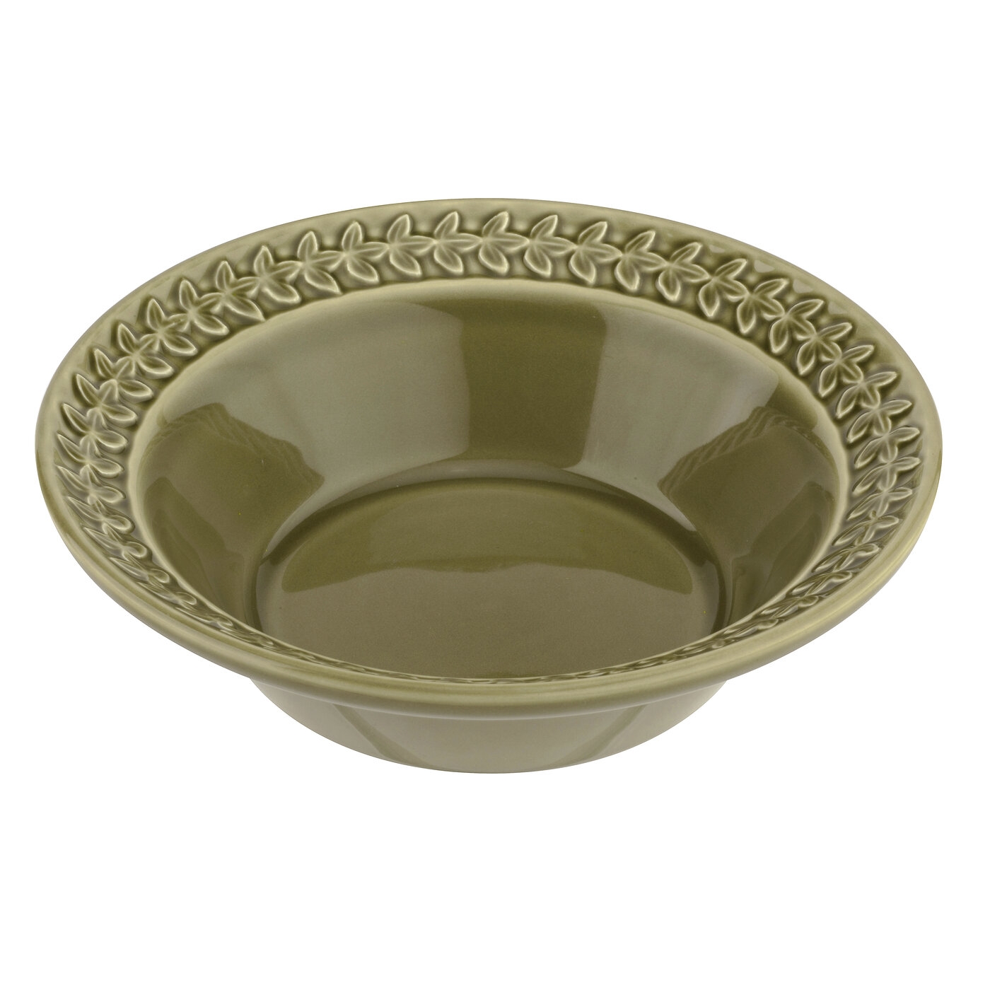 포트메리온 '보타닉 가든 하모니' 시리얼 볼 Portmeirion Botanic Garden Harmony Moss Green Cereal Bowl