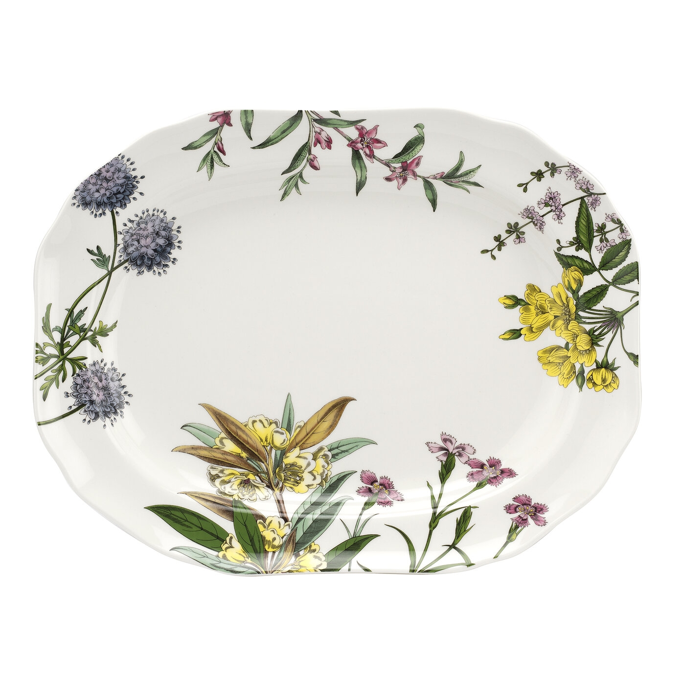 Stafford Blooms 14 Inch Oval Platter image number null