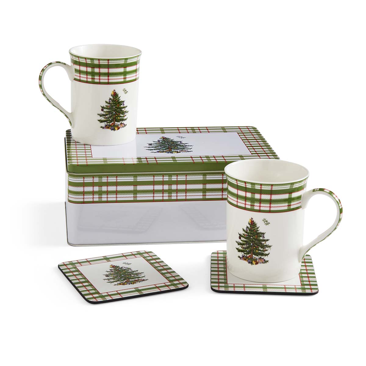 Chrsitmas Tree 2025 Annual 5pc Mug & Tin Set image number null