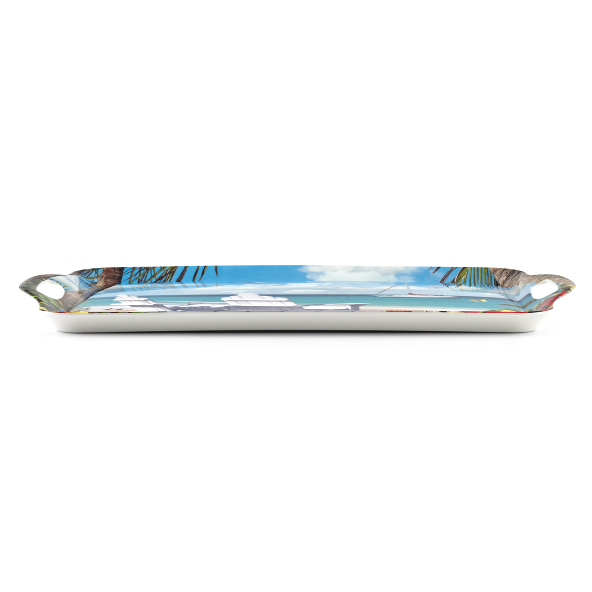 In The Sunshine Melamine Large Handled Tray image number null