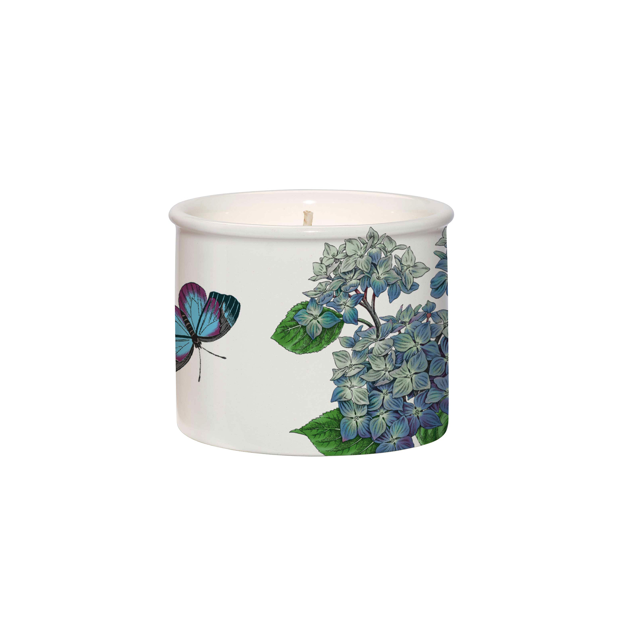 Botanic Garden Hydrangea Ceramic Candle image number null