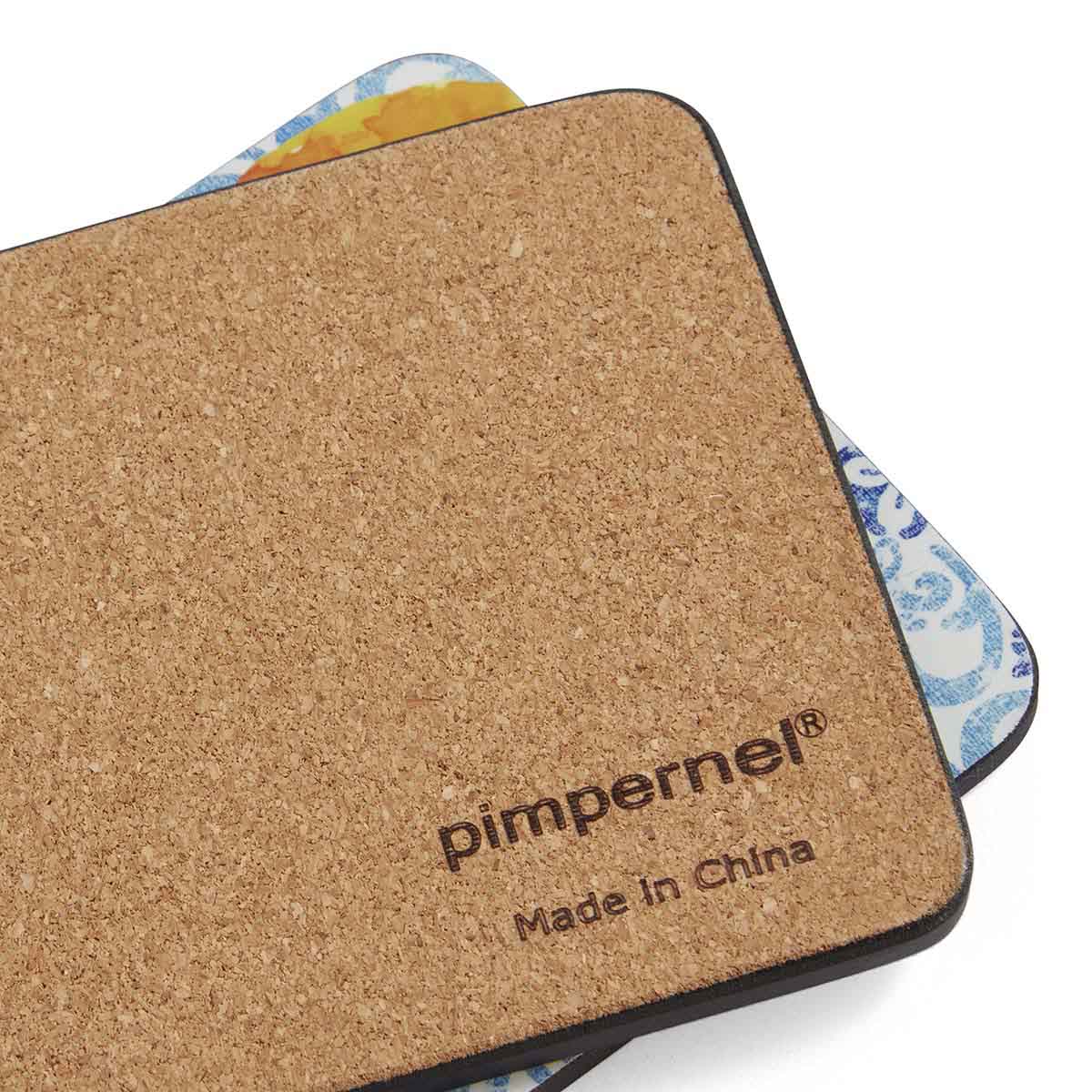 Amalfi Lemons Set of 6 Coasters image number null