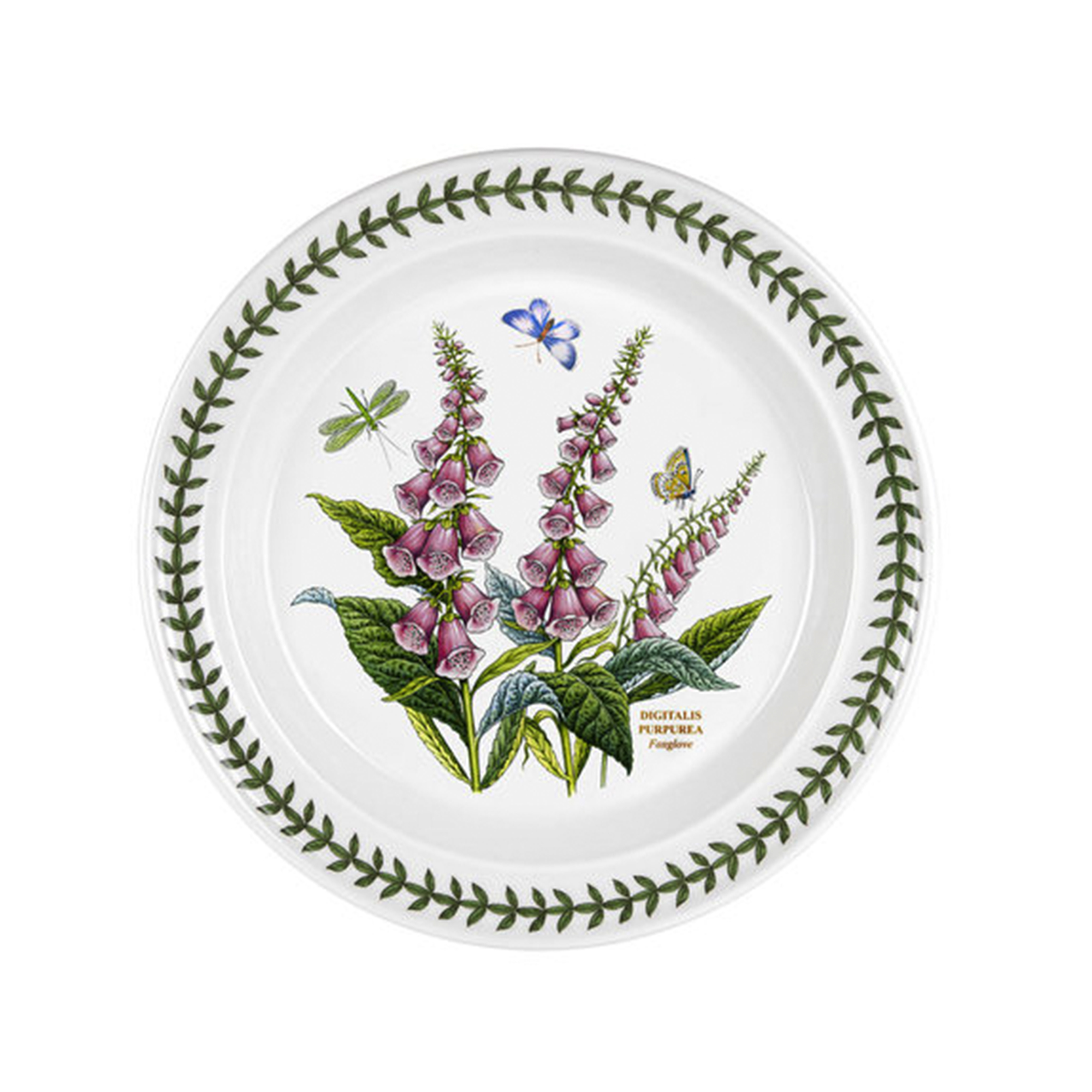 Botanic Garden Seconds 10.5 Inch Dinner Plate (Foxglove) image number null