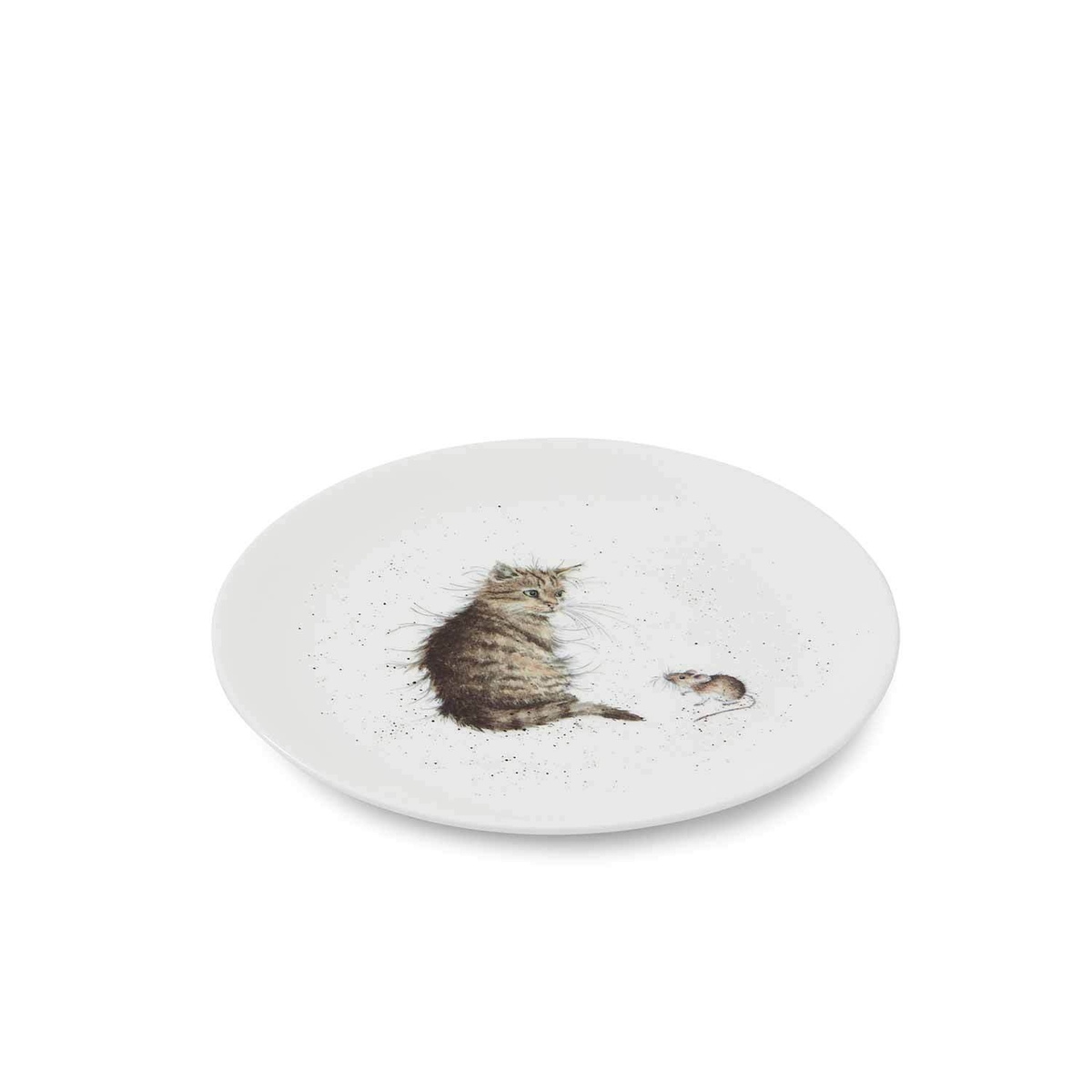 Cat and A Mouse 8 Inch Plate (Cat/Mouse) image number null
