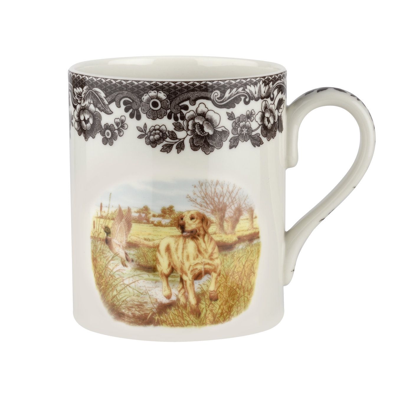 Woodland 16 oz  Mug (Yellow Labrador Retriever) image number null