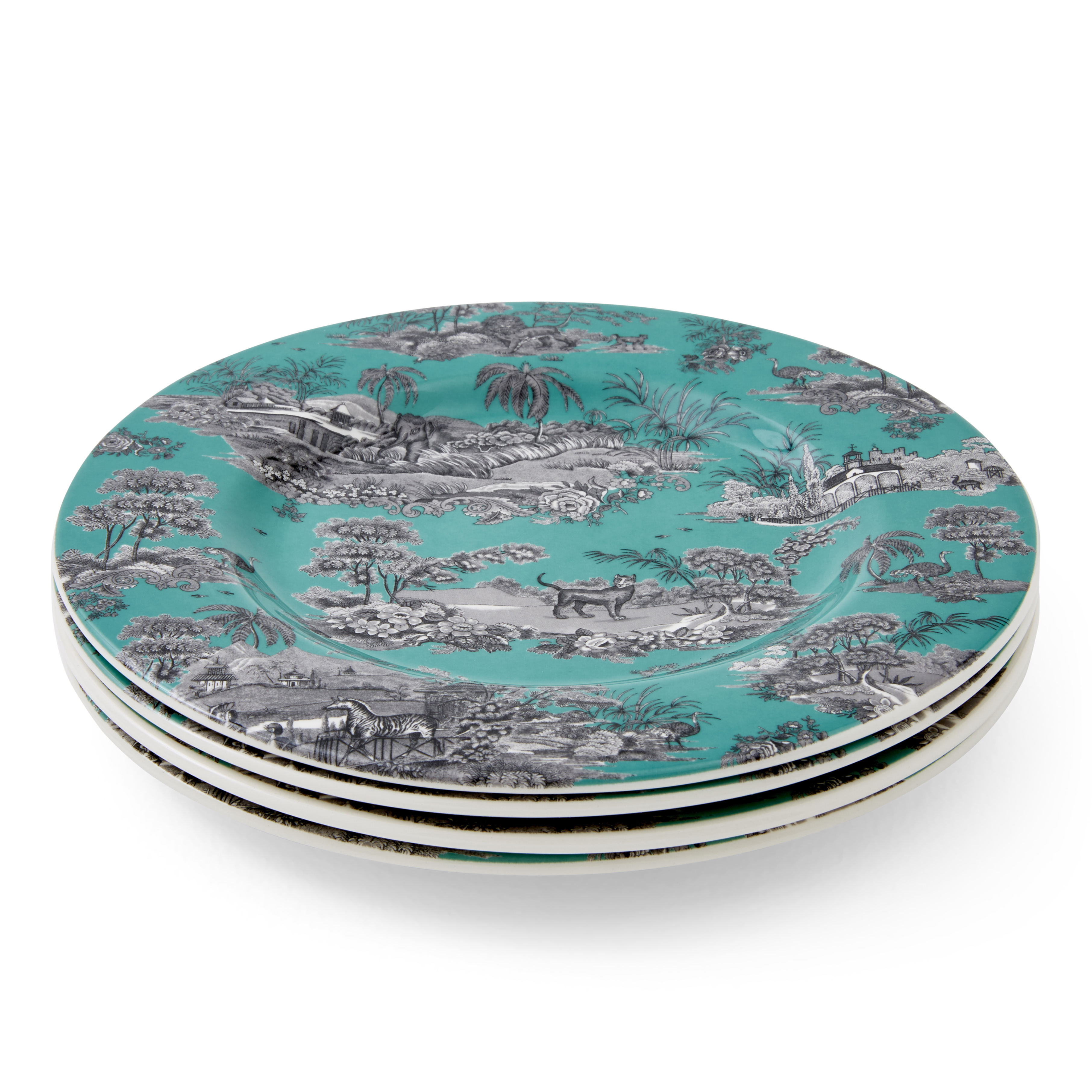 Zoological Gardens Salad Plate Set of 4 image number null