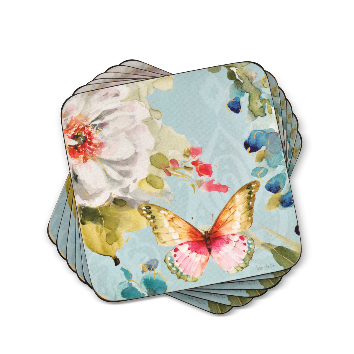 Colorful Breeze Coasters Set of 6 (S) image number null
