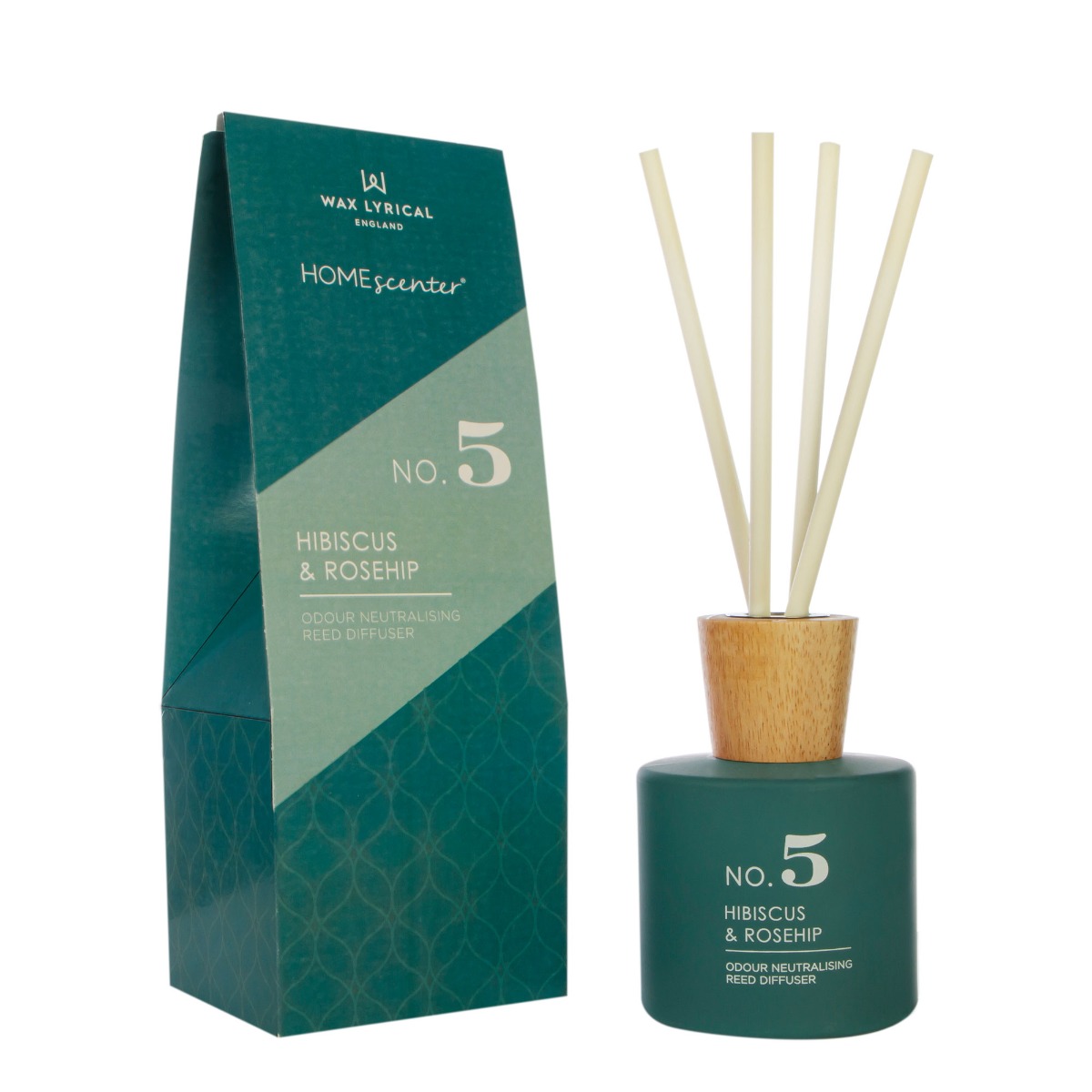 HomeScenter No. 5 Hibiscus and Rosehip Reed Diffuser image number null