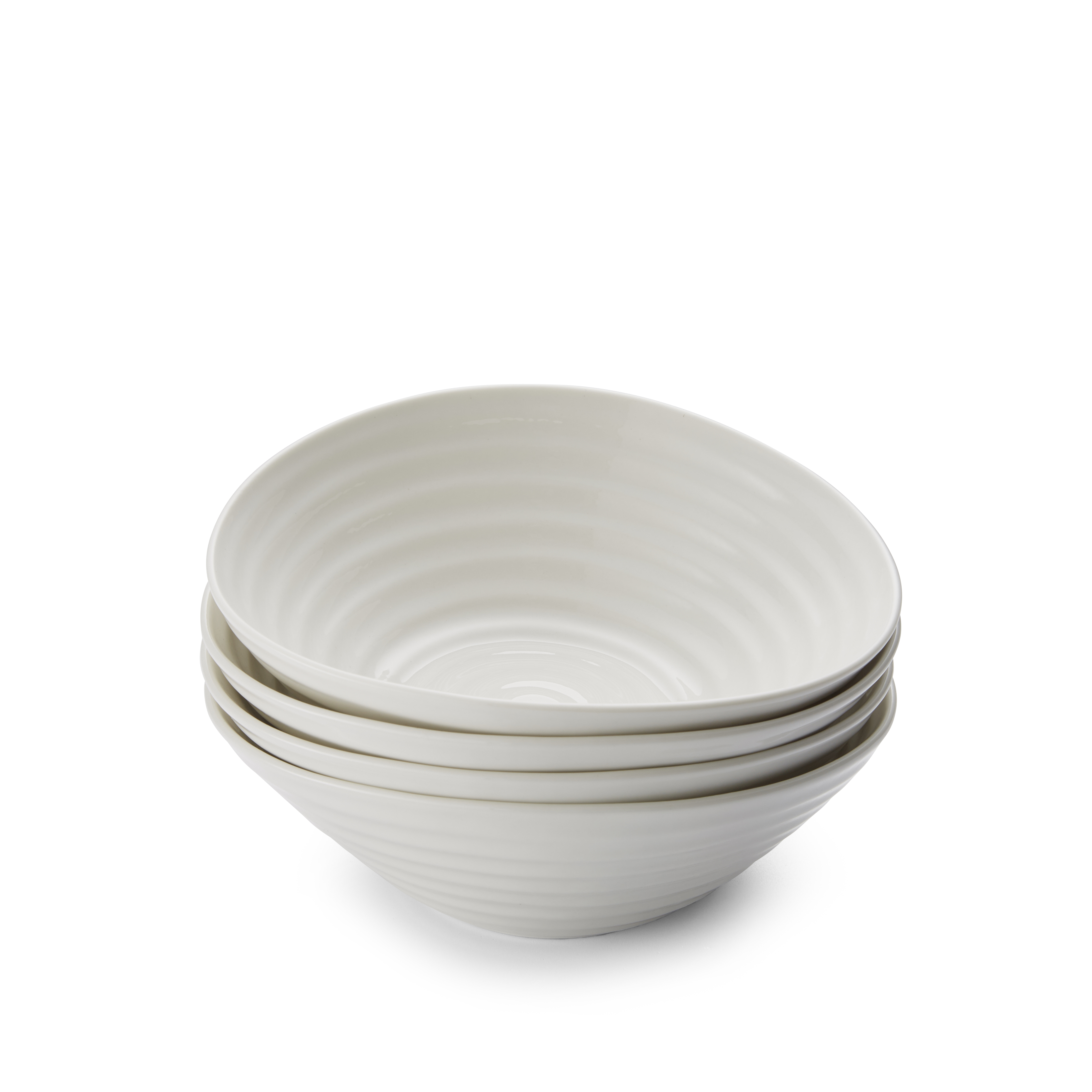 Sophie Conran Set of 4 Cereal Bowls, White image number null