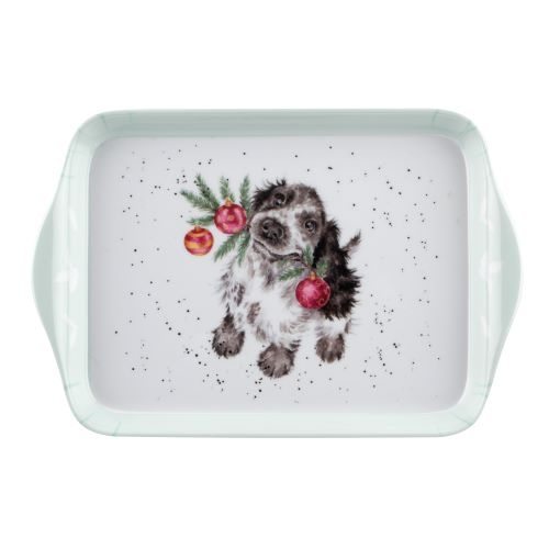 Wrendale Designs Santa's Helpers 3 Piece Mug and Tray Set (Dogs) image number null