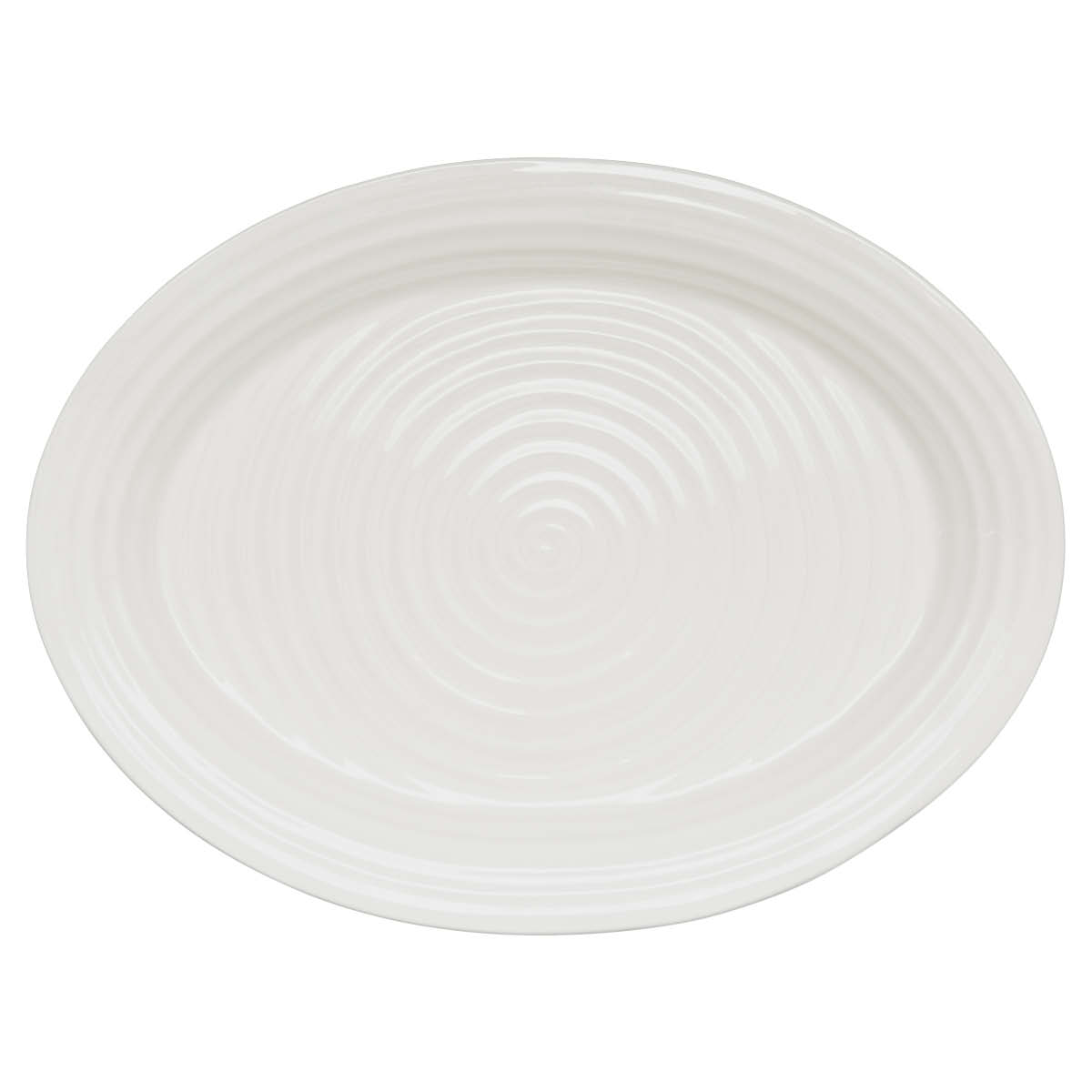 포트메리온 '소피 콘란' 오발 터키 접시 Portmeirion Sophie Conran White Oval Turkey Platter